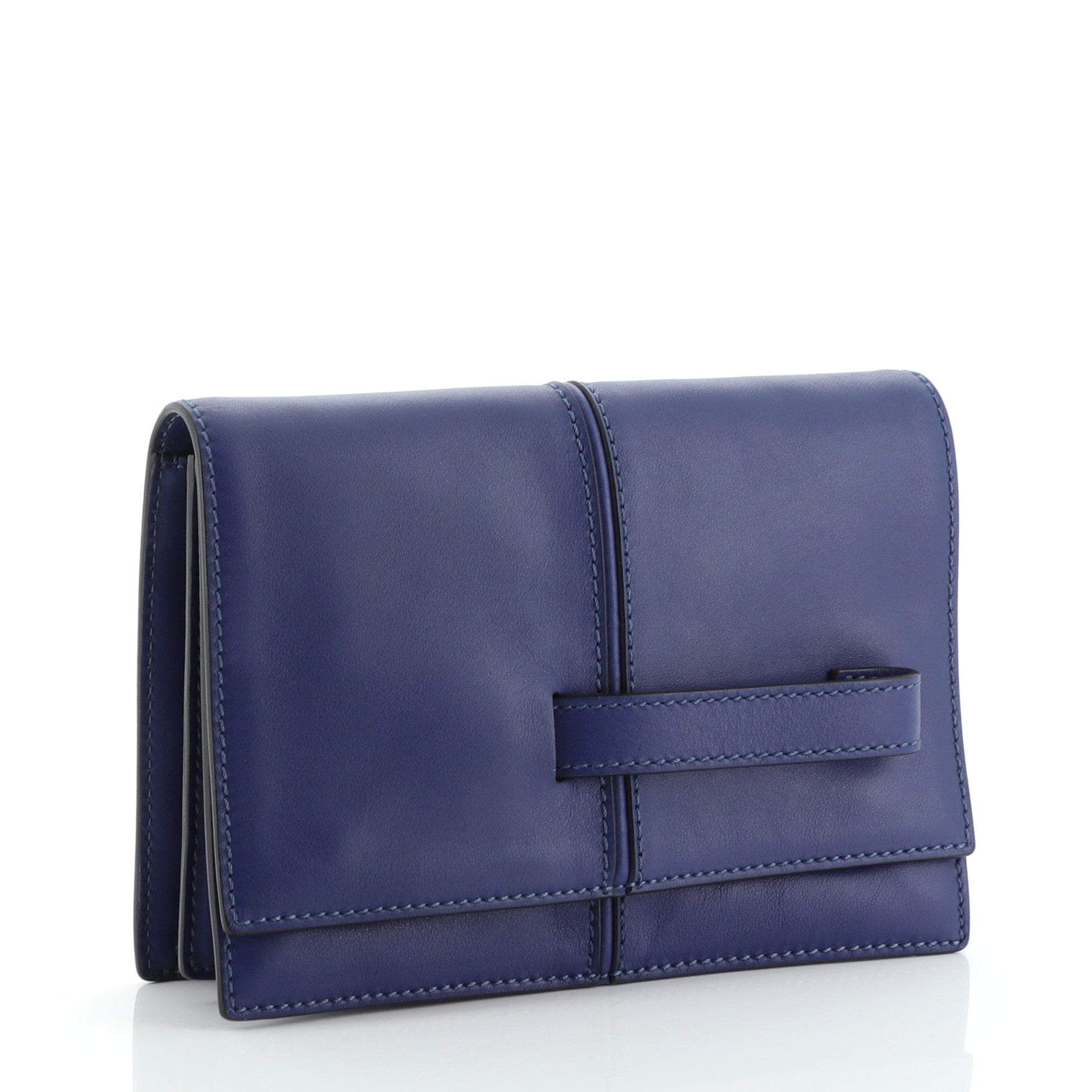 My Own Code Clutch Leather