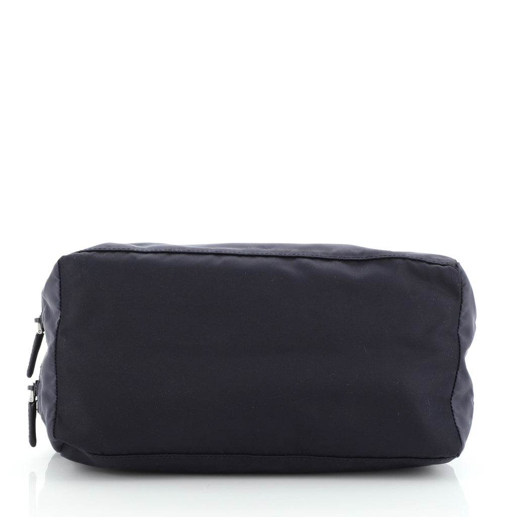 Double Zip Toiletry Pouch Tessuto Medium