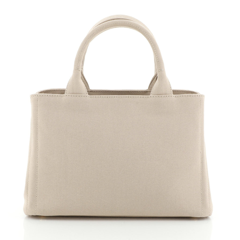 Canapa Convertible Tote Canvas with Applique Mini