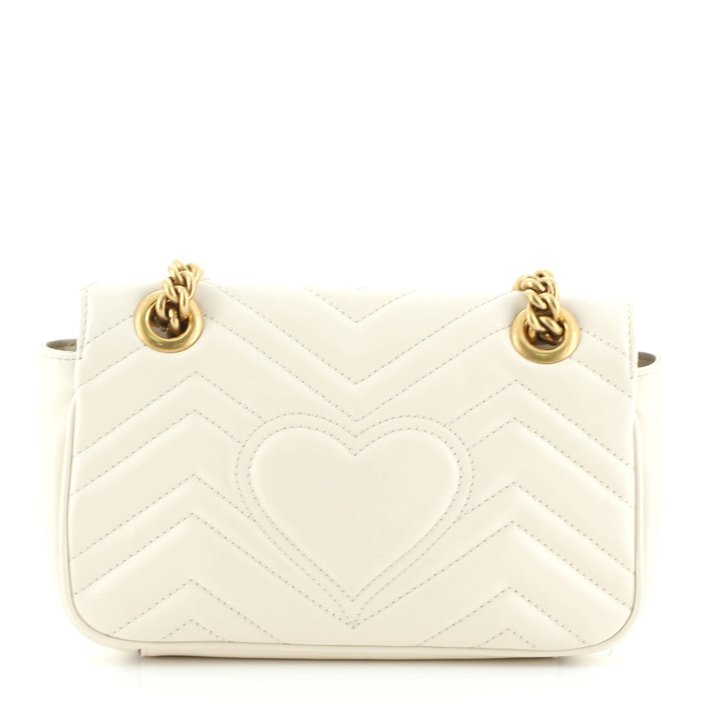 GG Marmont Flap Bag Matelasse Leather Mini