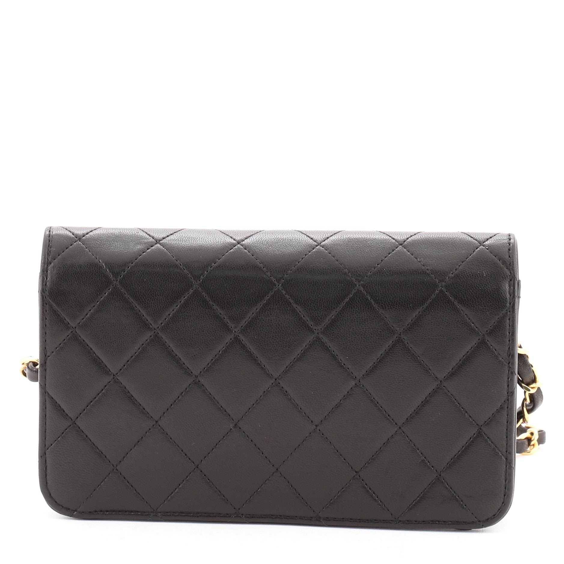 Vintage Full Flap Bag Quilted Lambskin Mini