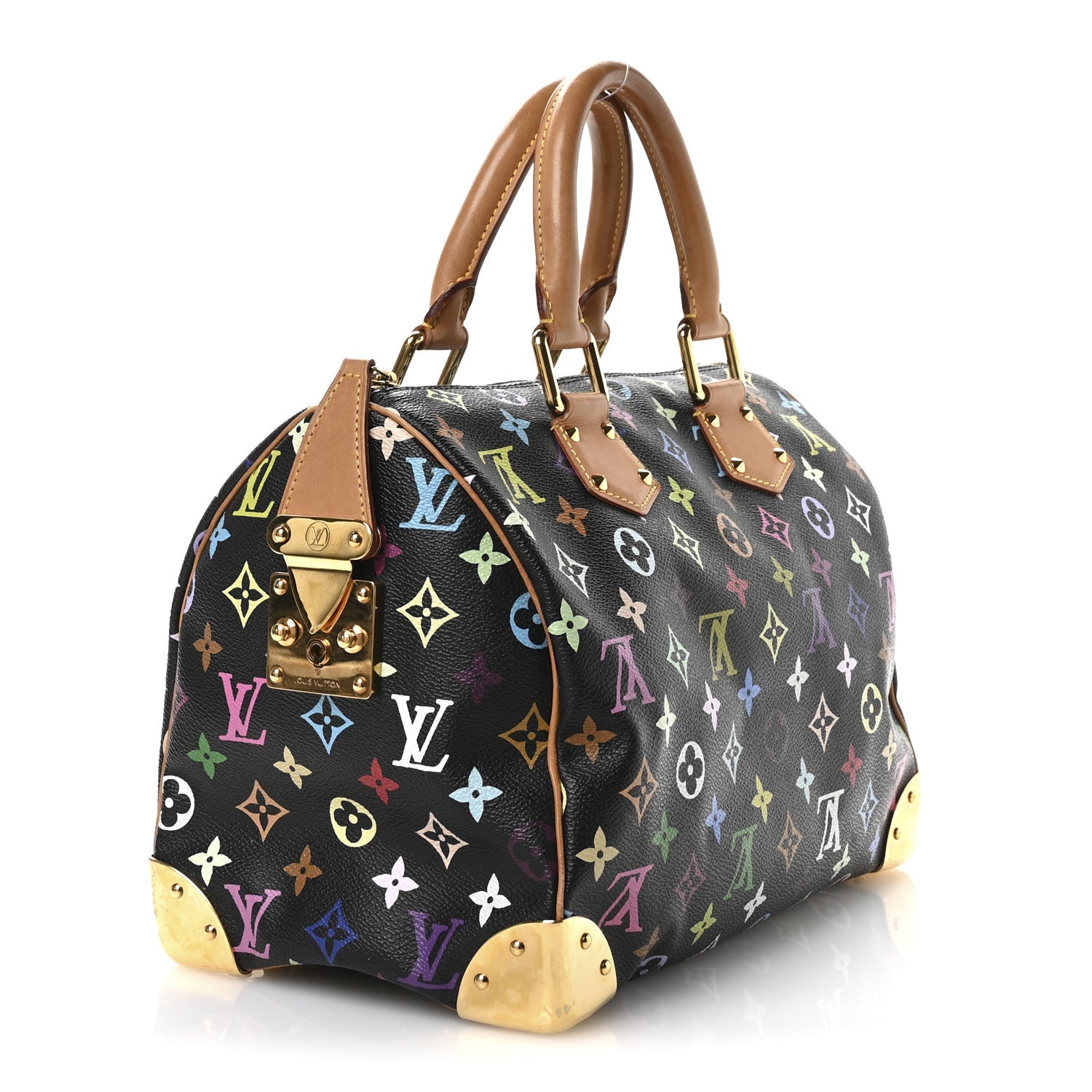 Monogram Multicolor Speedy 30 Black