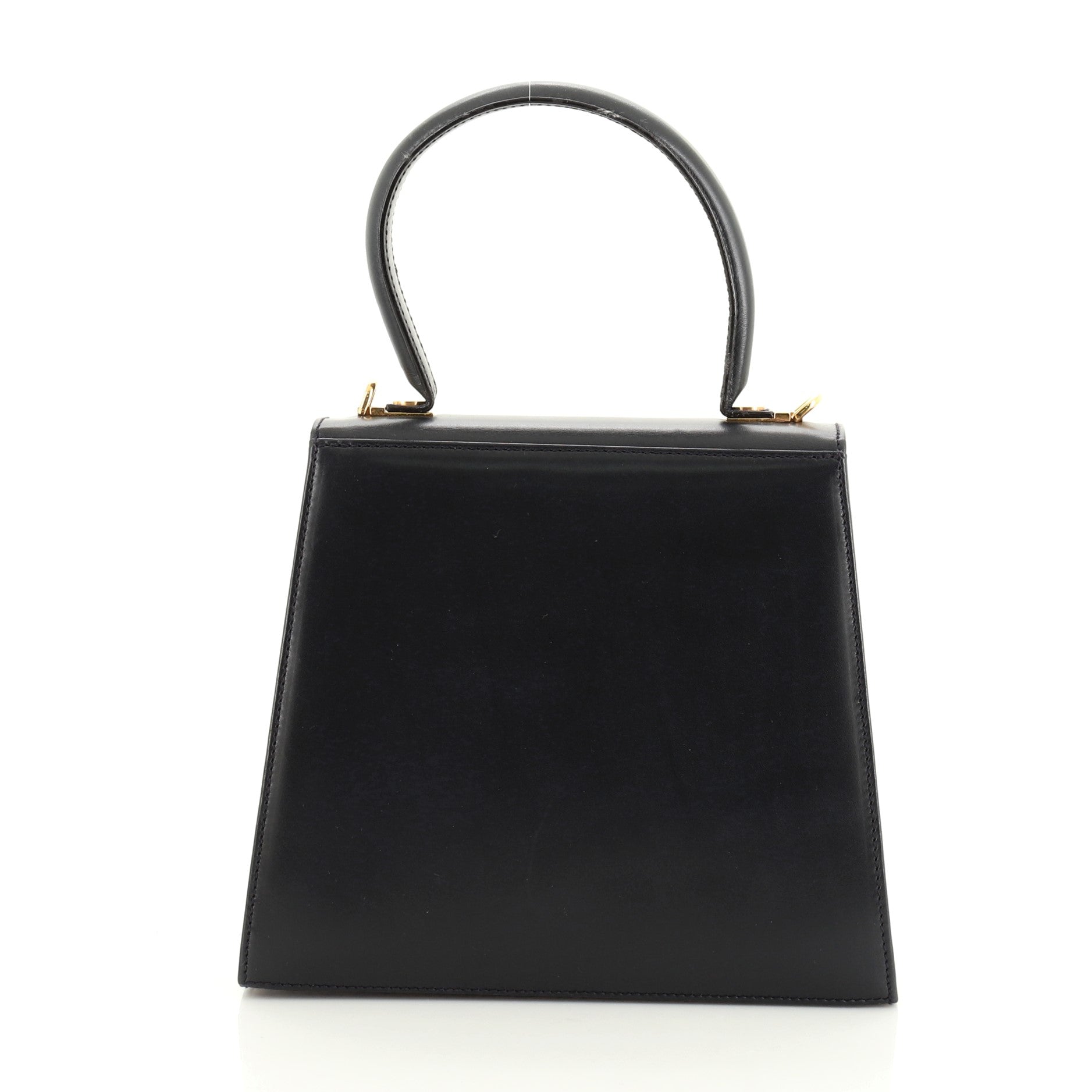 Gancini Convertible Top Handle Bag Leather Mini