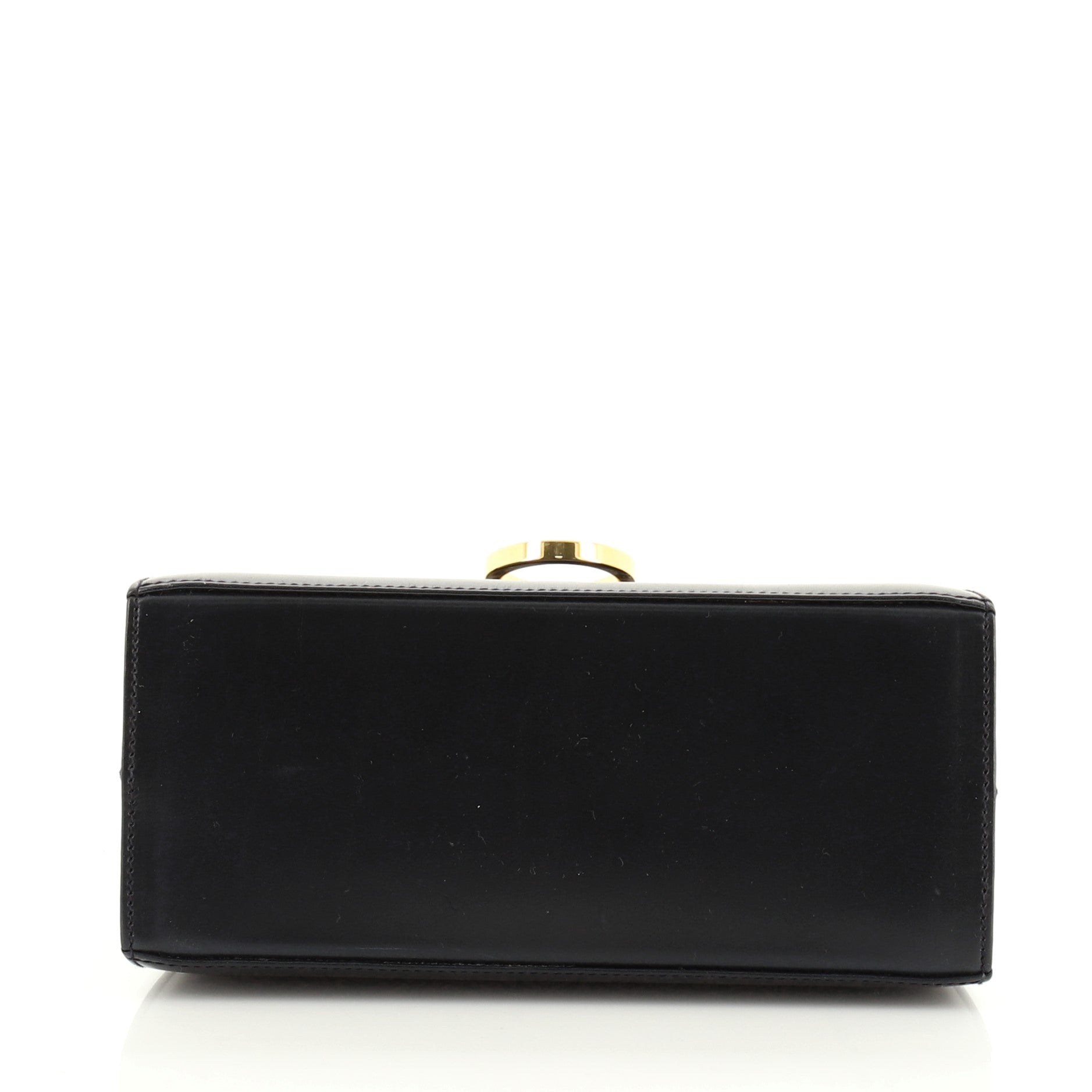 Gancini Convertible Top Handle Bag Leather Mini