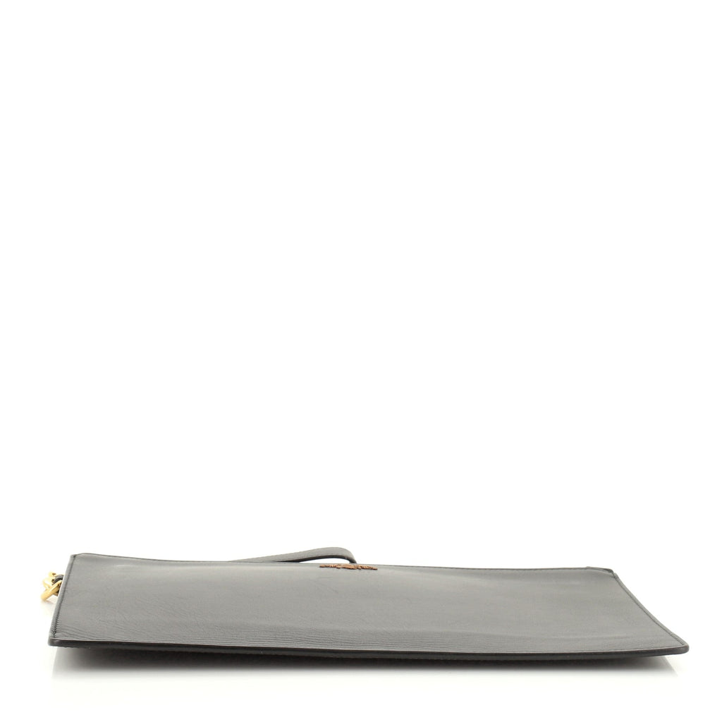 Bee Wristlet Clutch Leather