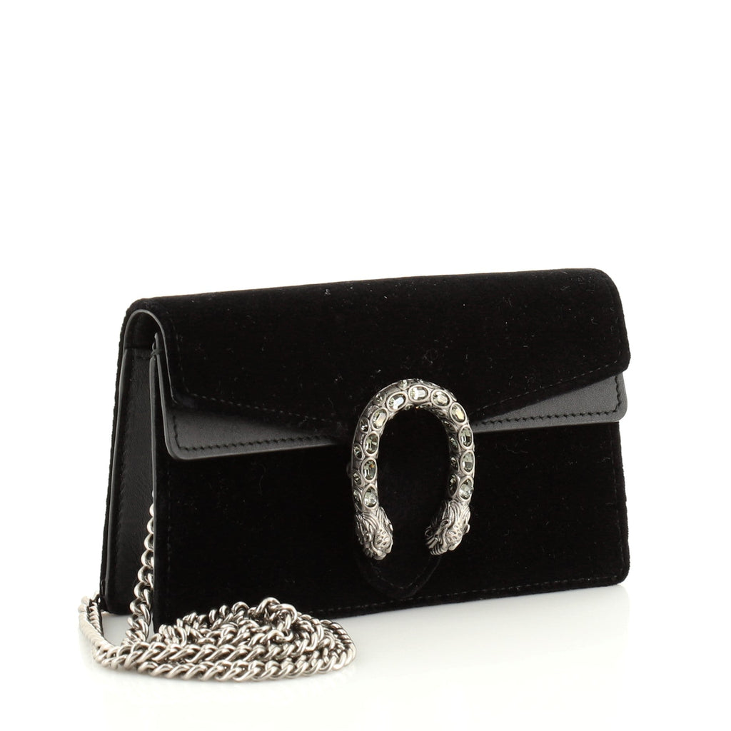 Dionysus Bag Velvet Super Mini