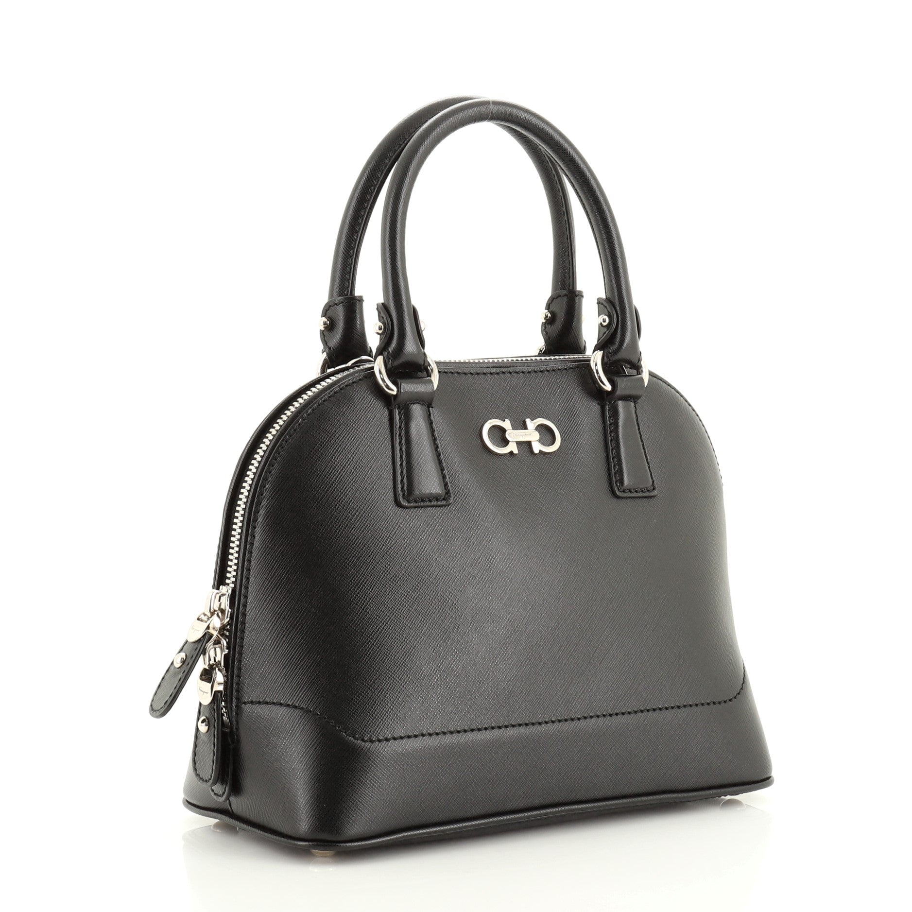 Darina Convertible Satchel Saffiano Leather Mini