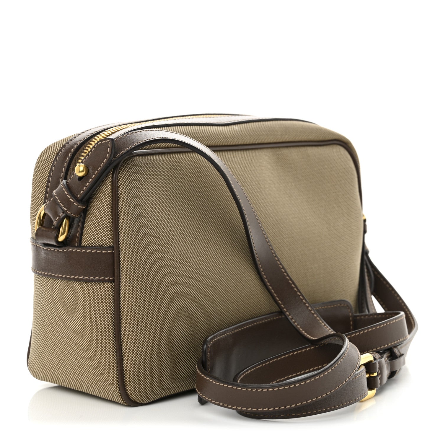Jacquard Logo Camera Bag Corda Bruciato