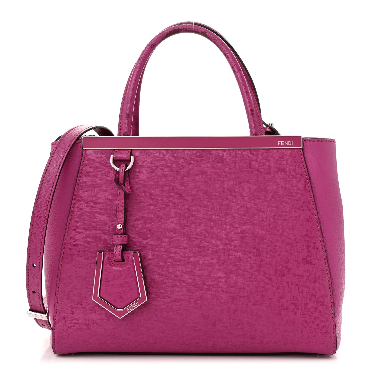 Vitello Elite Petite 2Jours Tote Magenta