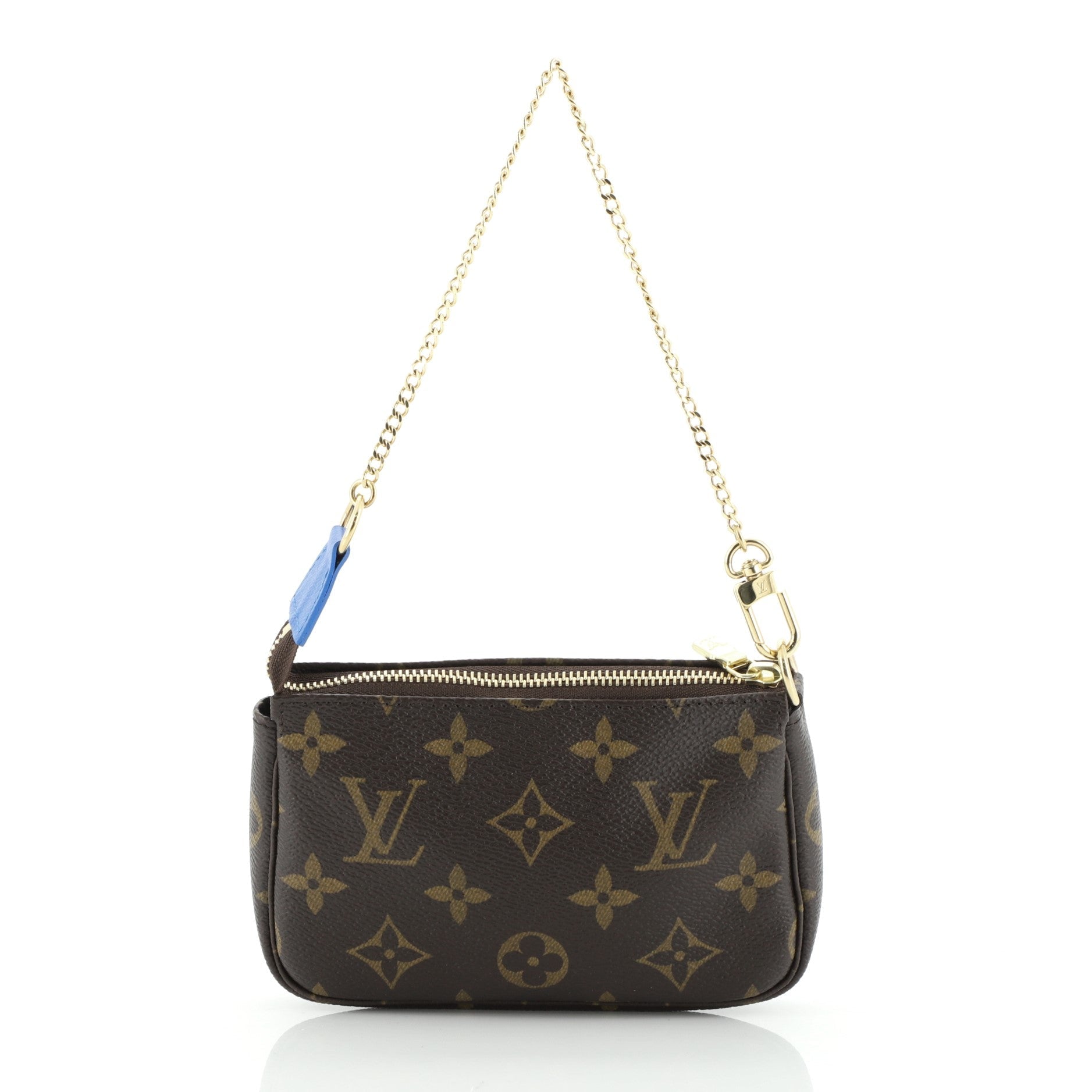Pochette Accessoires Limited Edition Vivienne Xmas Monogram Canvas Mini