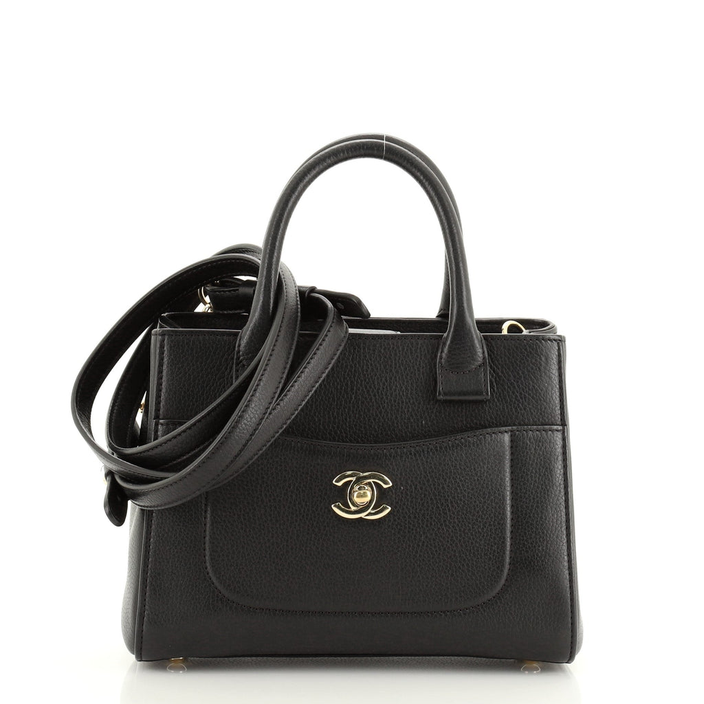 Neo Executive Tote Grained Calfskin Mini