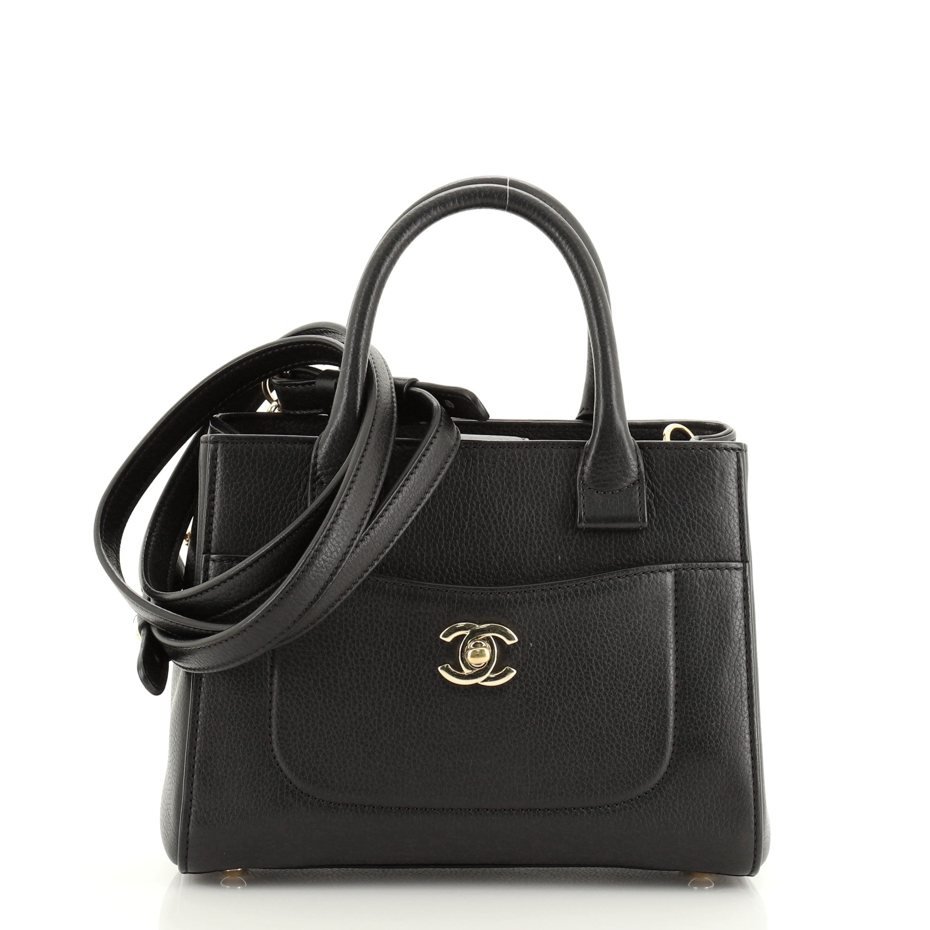Neo Executive Tote Grained Calfskin Mini
