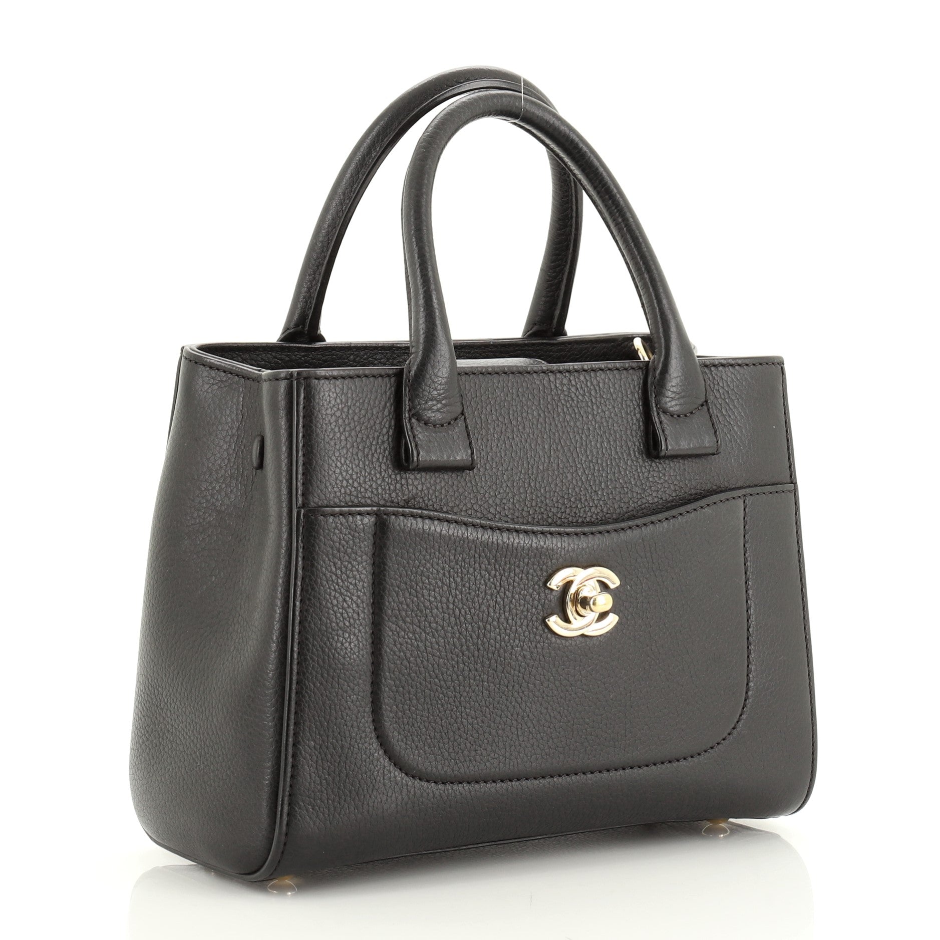 Neo Executive Tote Grained Calfskin Mini