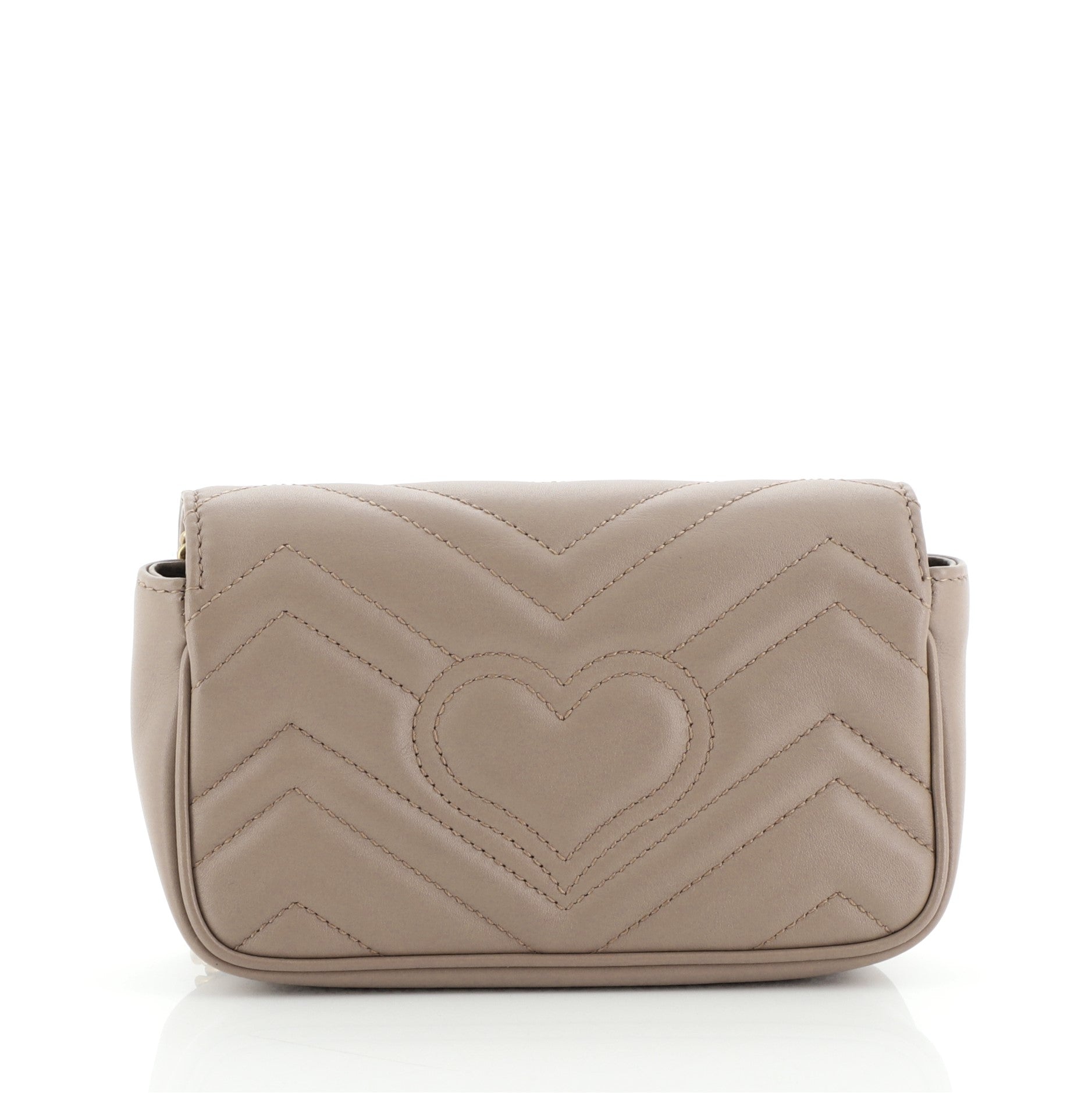 GG Marmont Flap Bag Matelasse Leather Super Mini