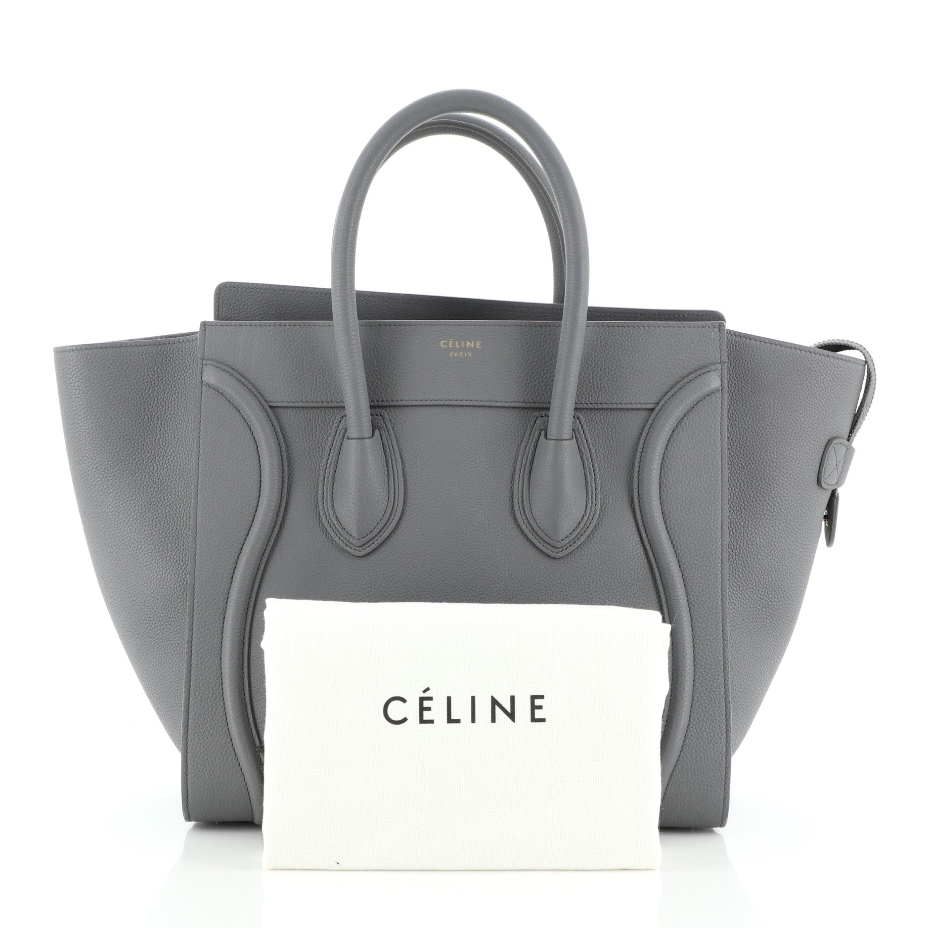 Luggage Bag Grainy Leather Mini