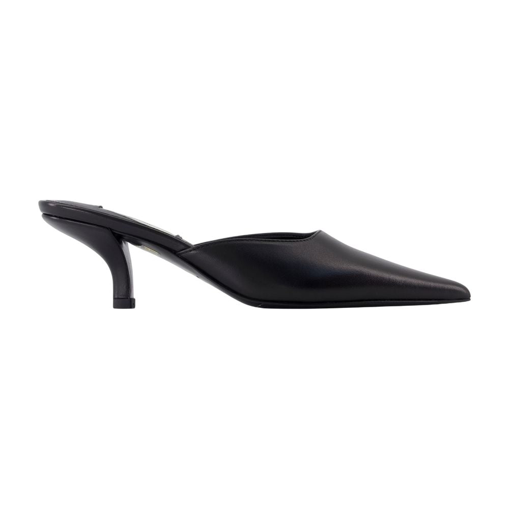 Women's Sharp Sandals - TOTEME - Leather - Black