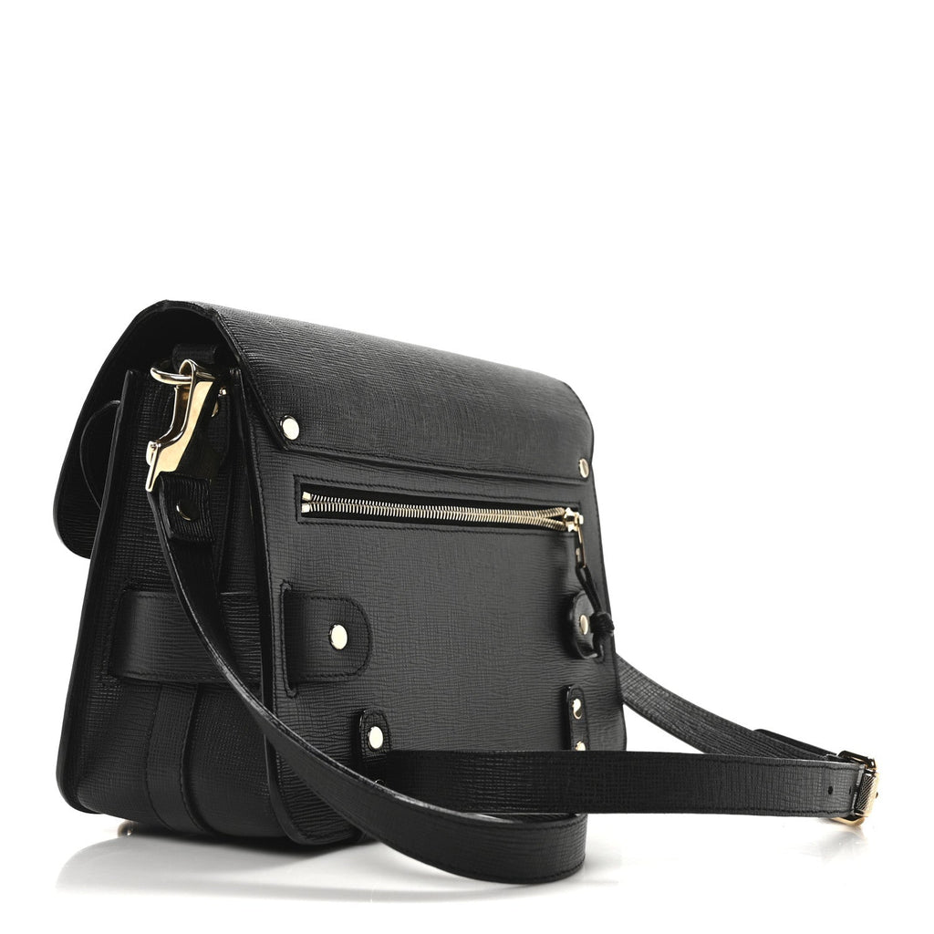 New Linosa PS11 Classic Shoulder Bag Black