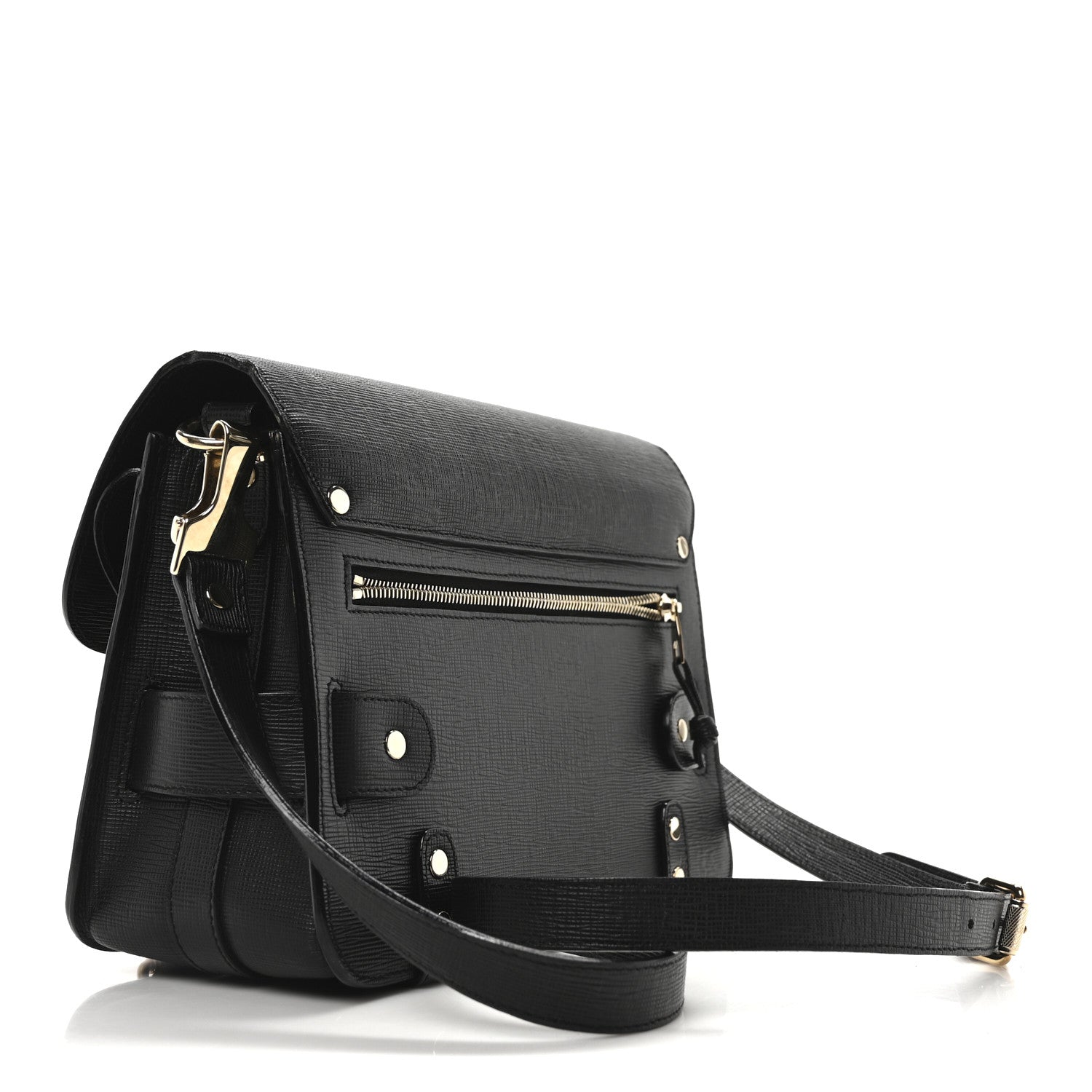 New Linosa PS11 Classic Shoulder Bag Black
