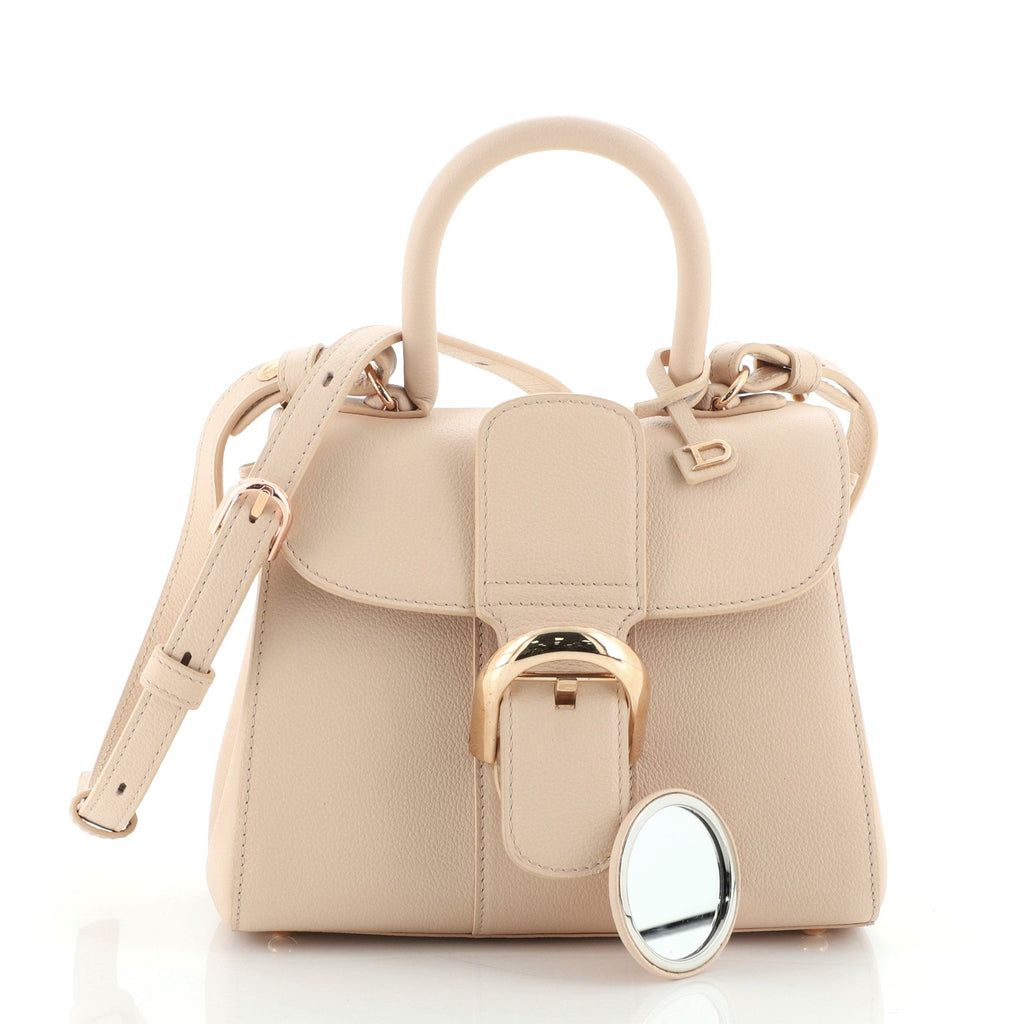 Brillant Top Handle Bag Leather Mini