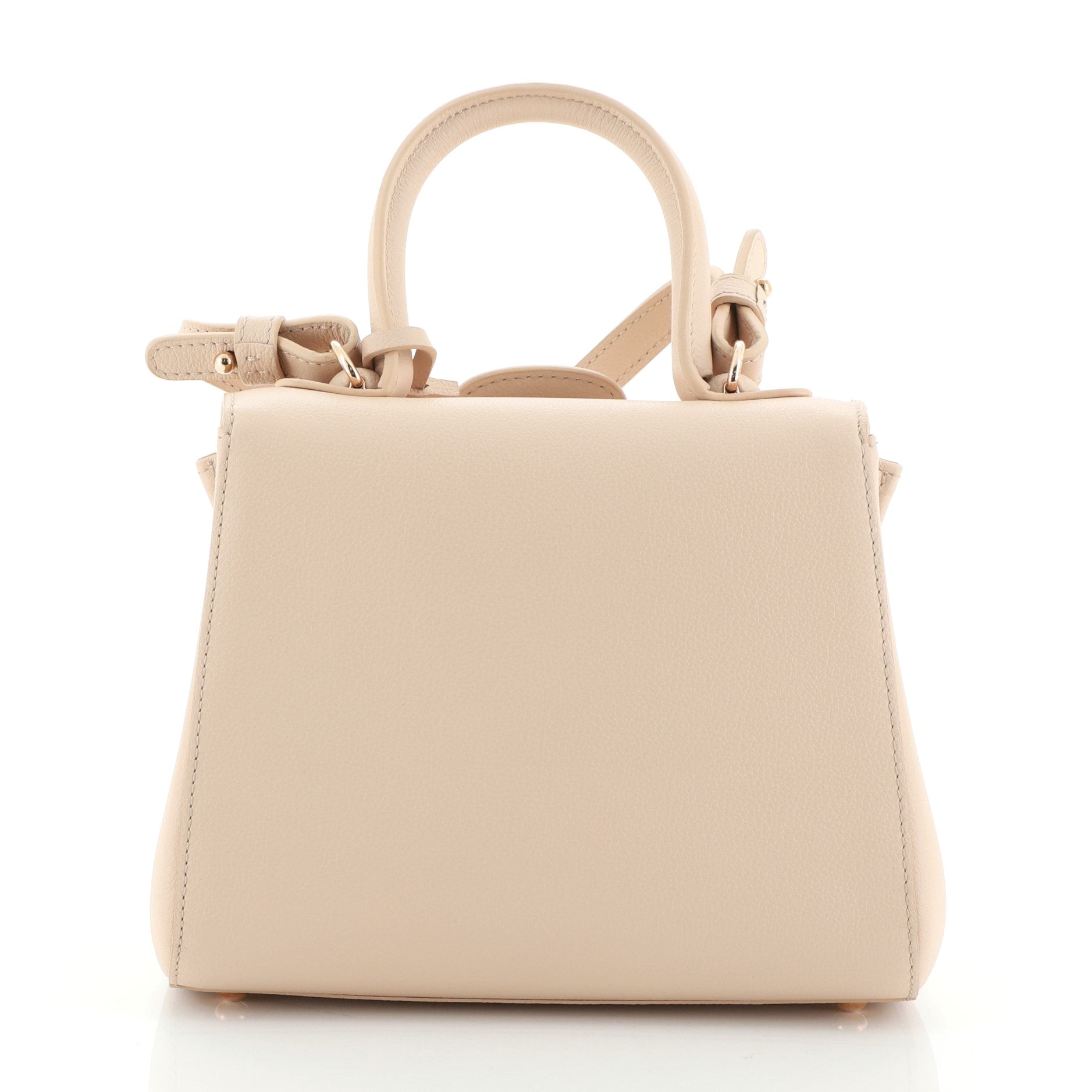 Brillant Top Handle Bag Leather Mini