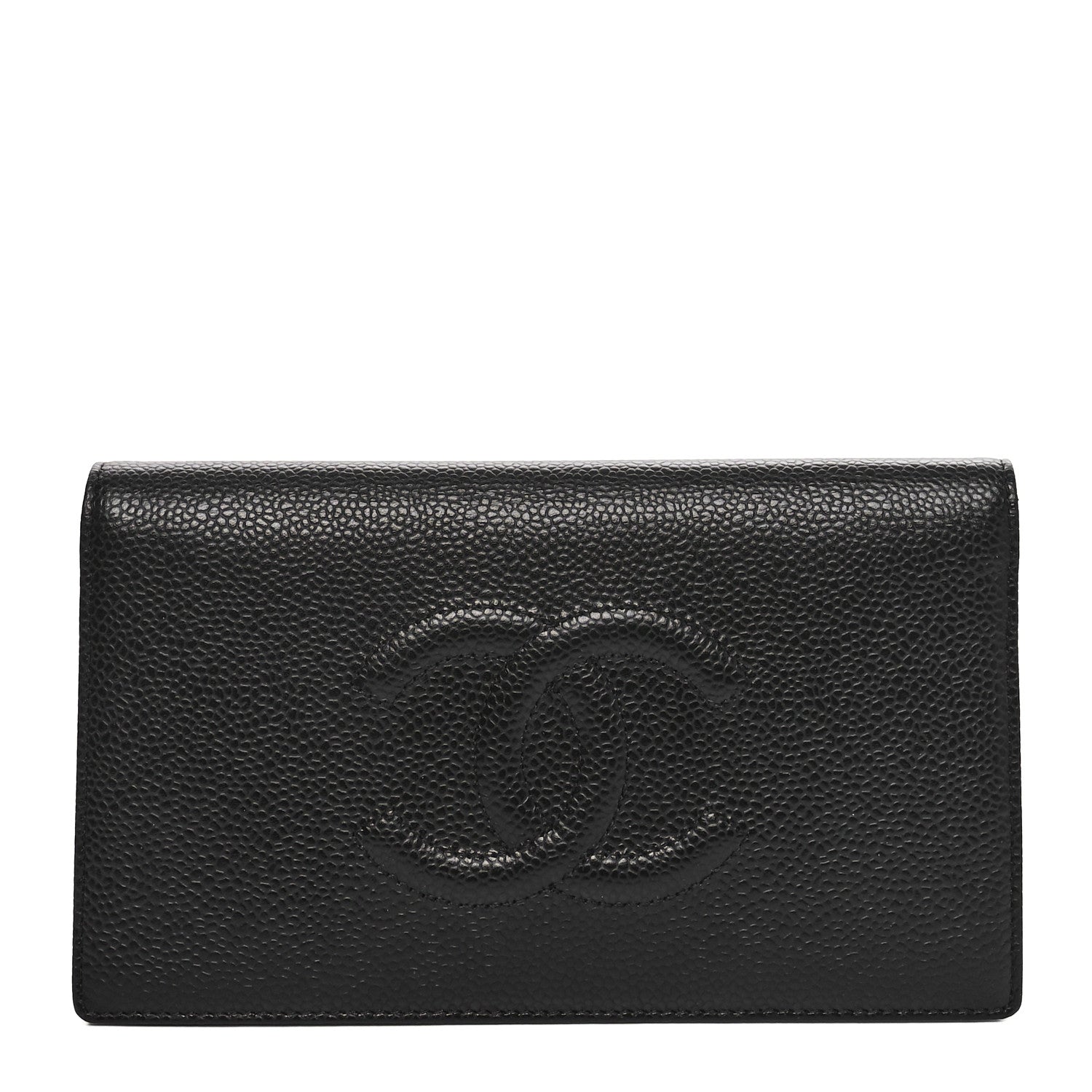 Caviar Timeless CC Yen Wallet Black