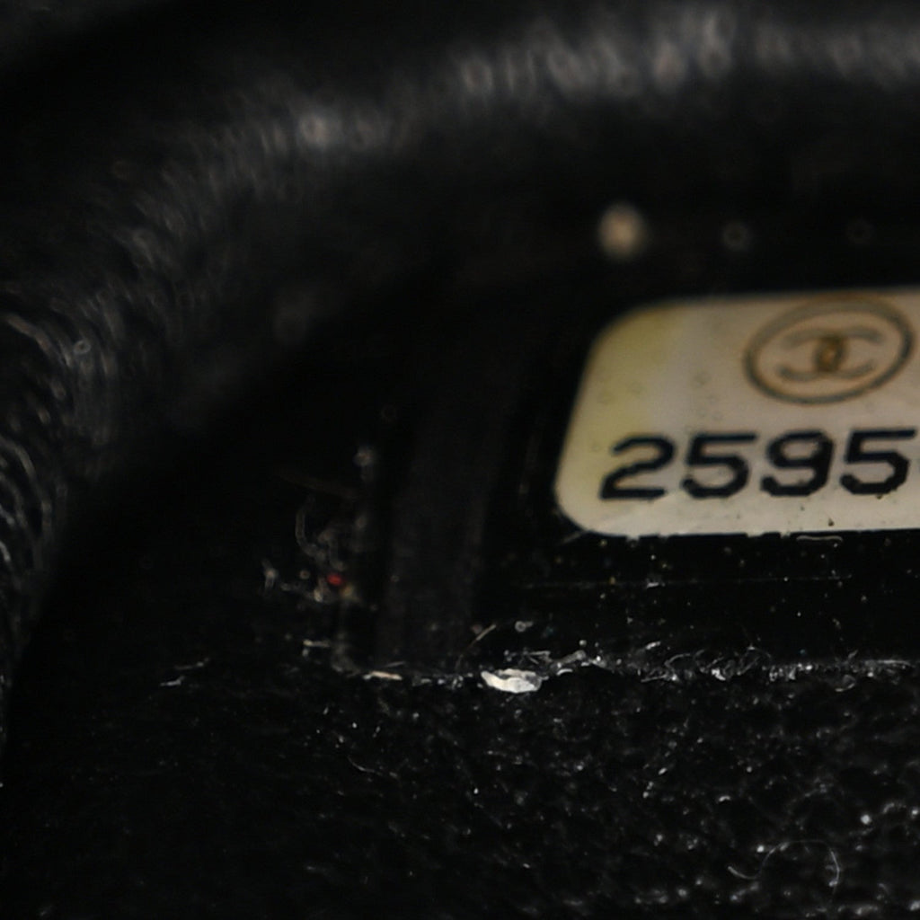 Aged Calfskin Quilted Mini Reissue Camera Case Black