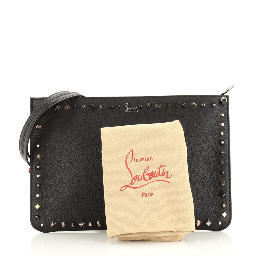Loubiclutch Studded Leather