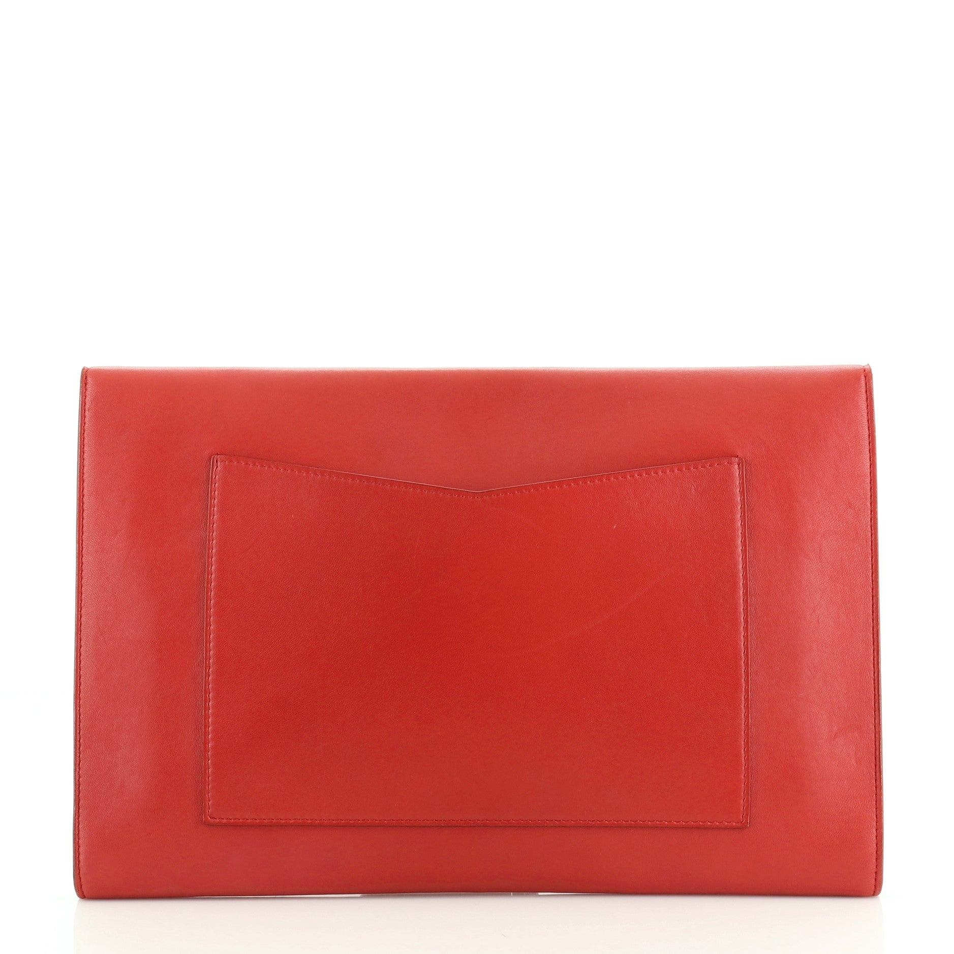 Airlines Envelope Clutch Lambskin Large