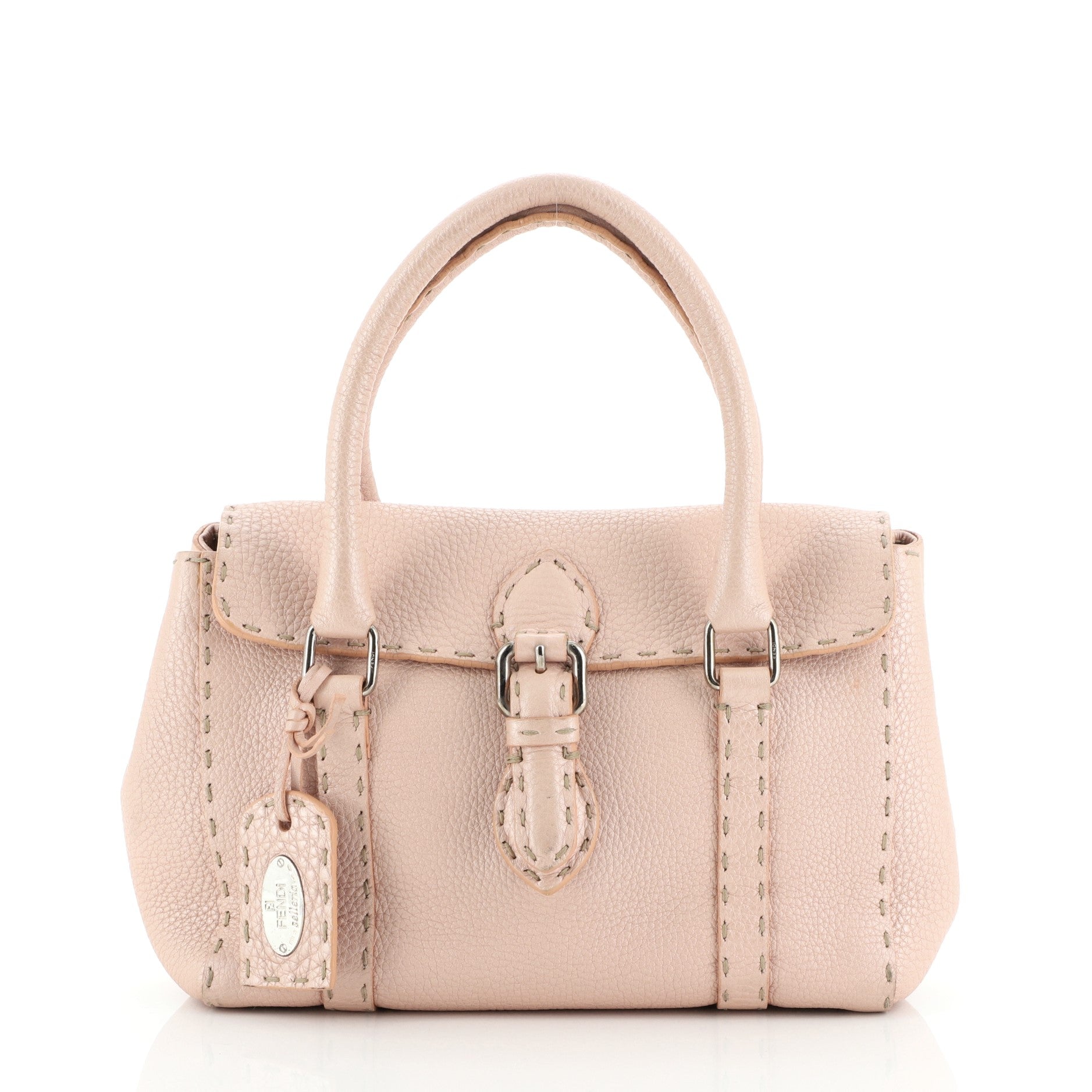 Selleria Linda Satchel Pebbled Leather Mini