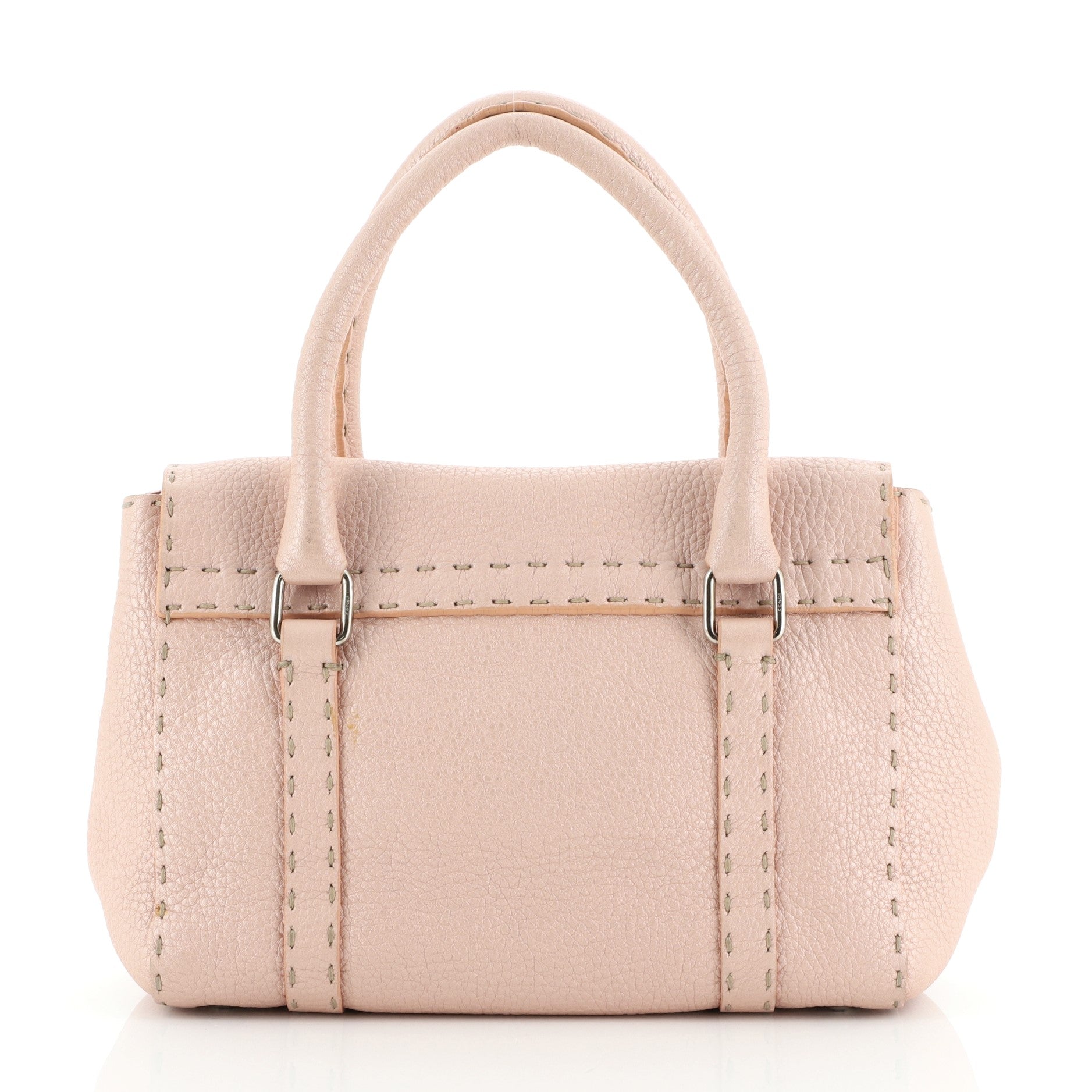 Selleria Linda Satchel Pebbled Leather Mini