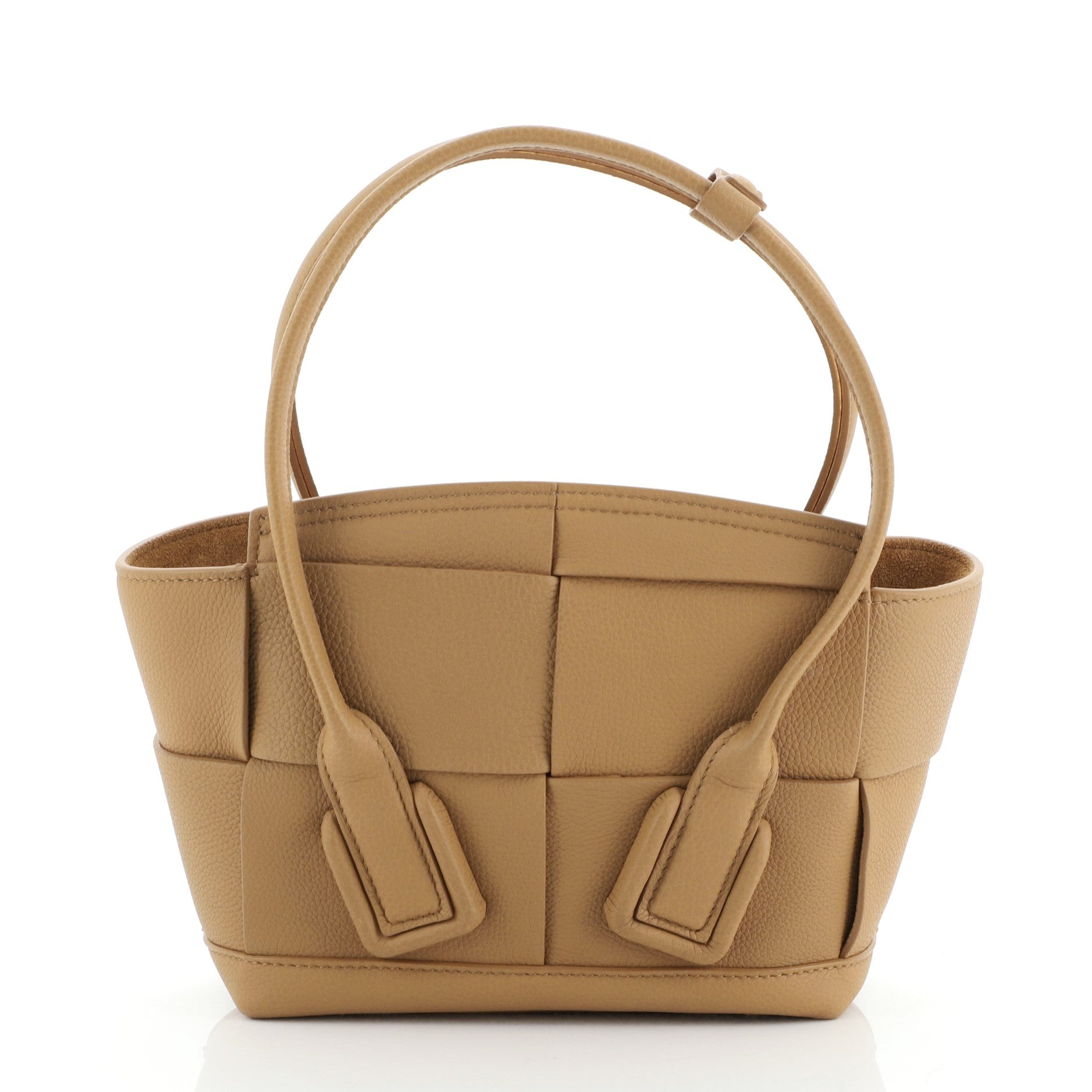 Arco Bag Maxi Intrecciato Leather Mini