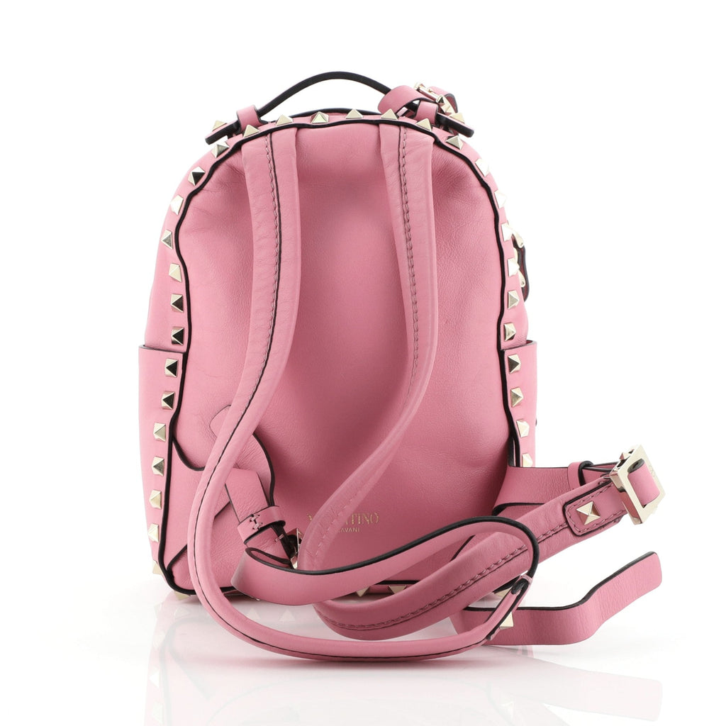 Rockstud Backpack Leather Mini