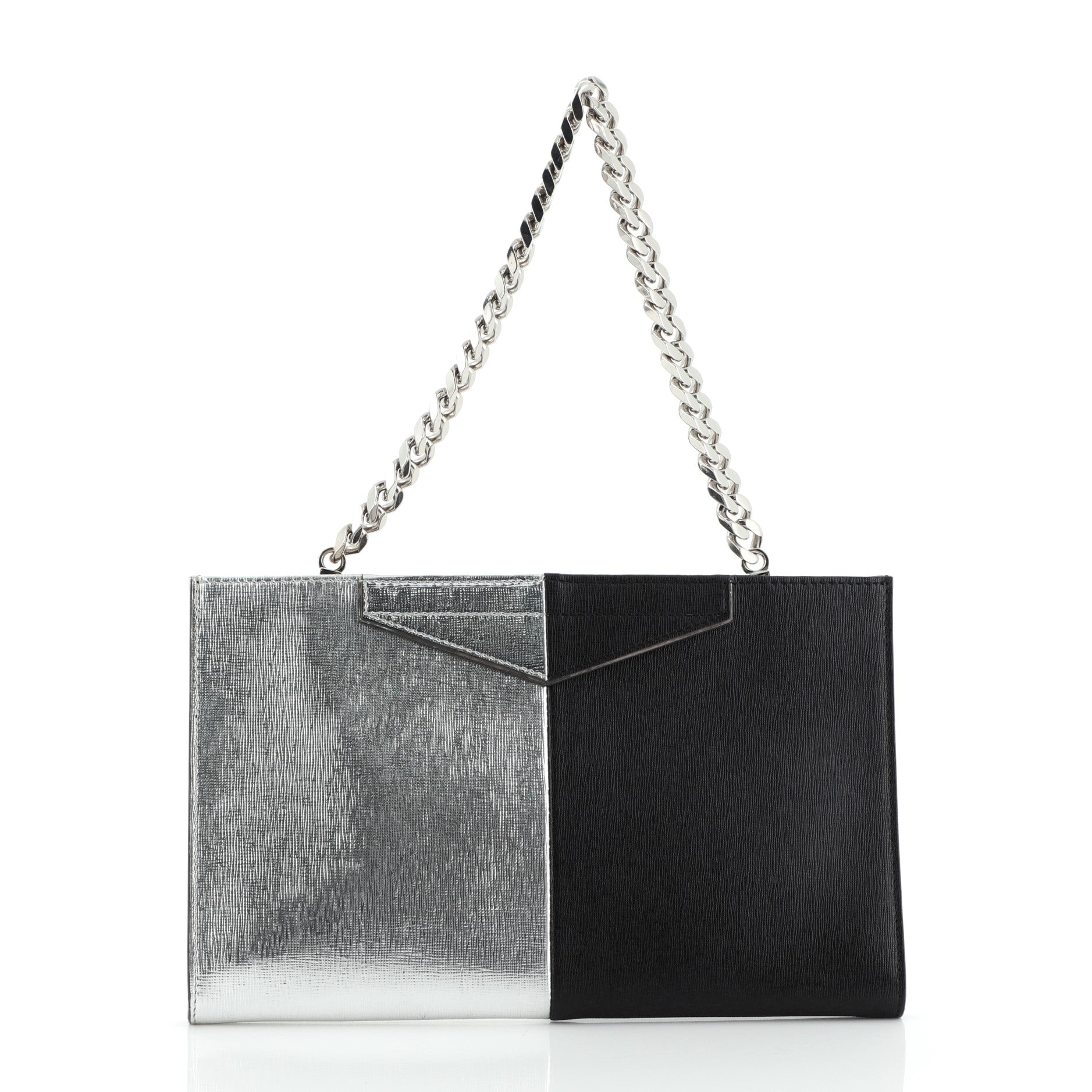 Grande Colorblock Clutch Leather