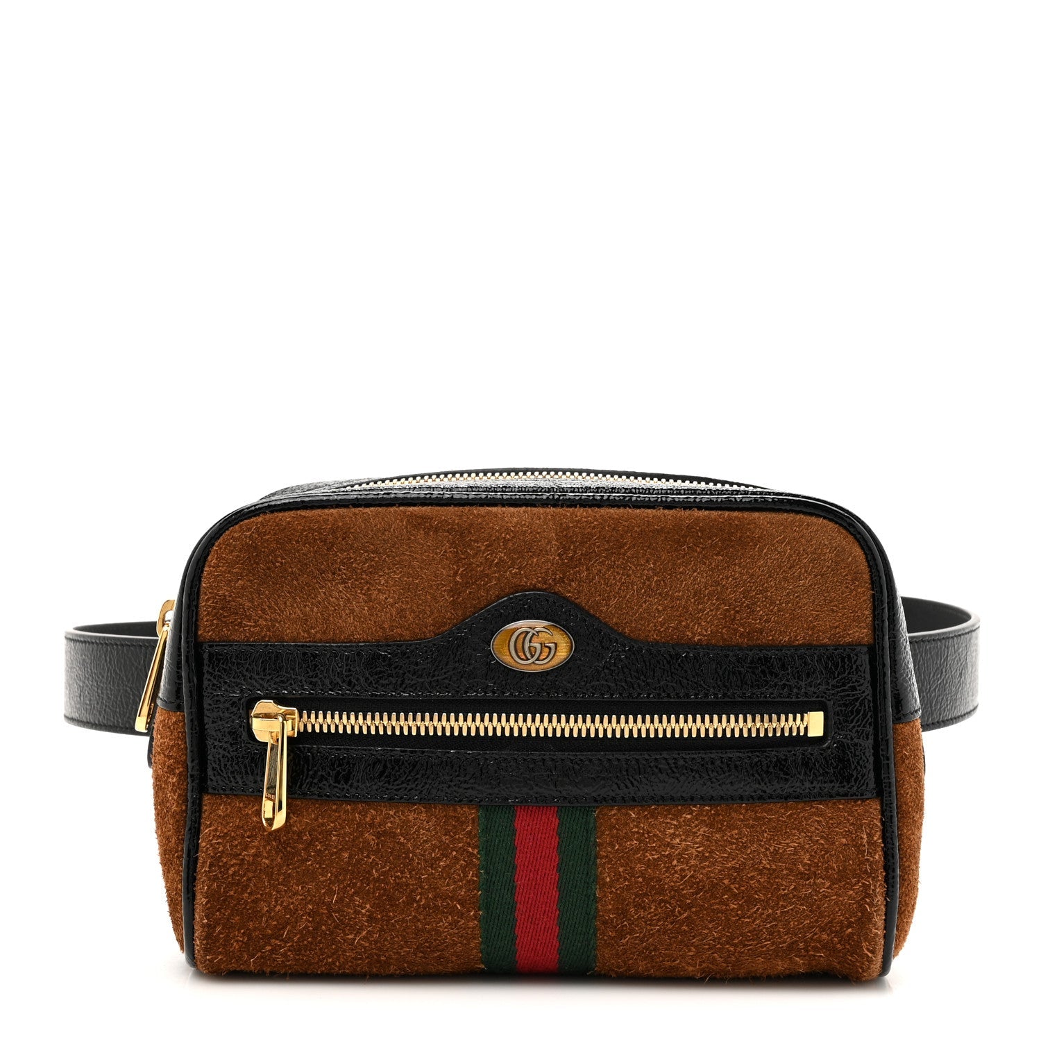 Suede Small Ophidia Belt Bag 85 34 Brown