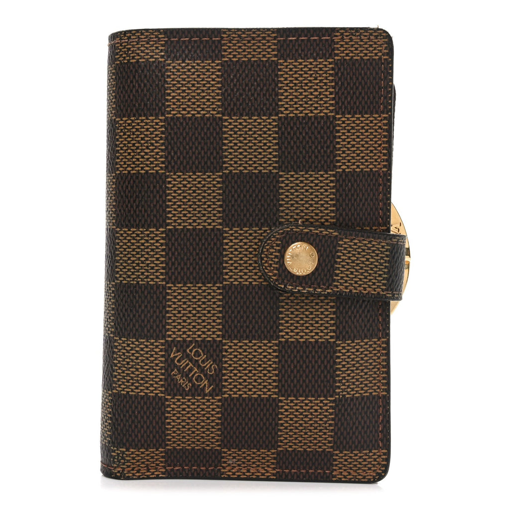 Damier Ebene French Purse Wallet