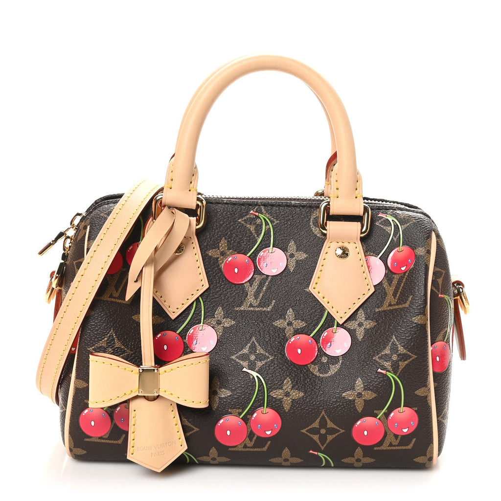 LV X TM Monogram Cerises Speedy Bandouliere 20