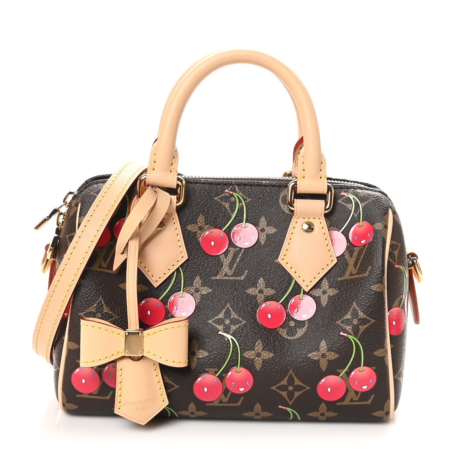 LV X TM Monogram Cerises Speedy Bandouliere 20