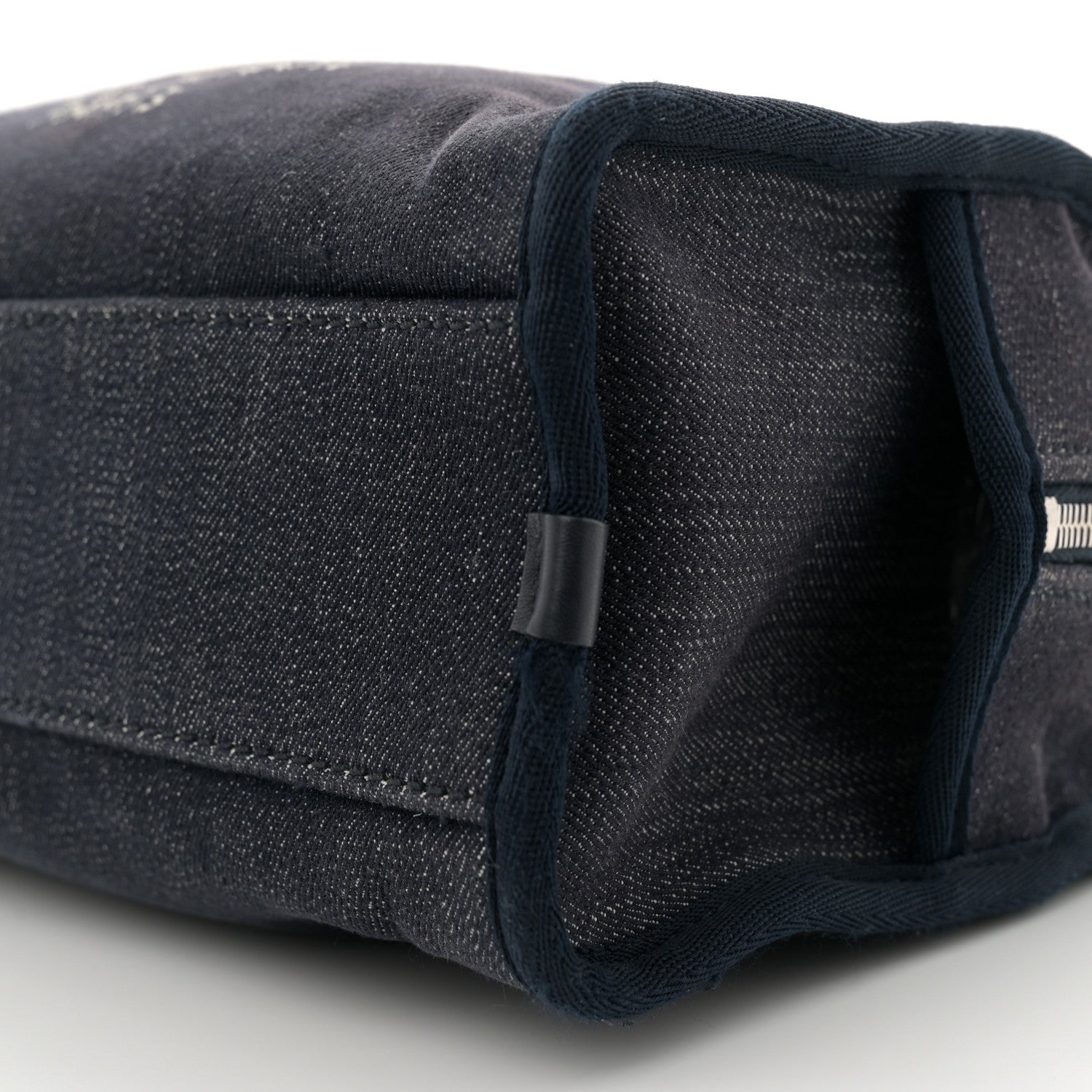 Denim Deauville Bowling Bag Blue