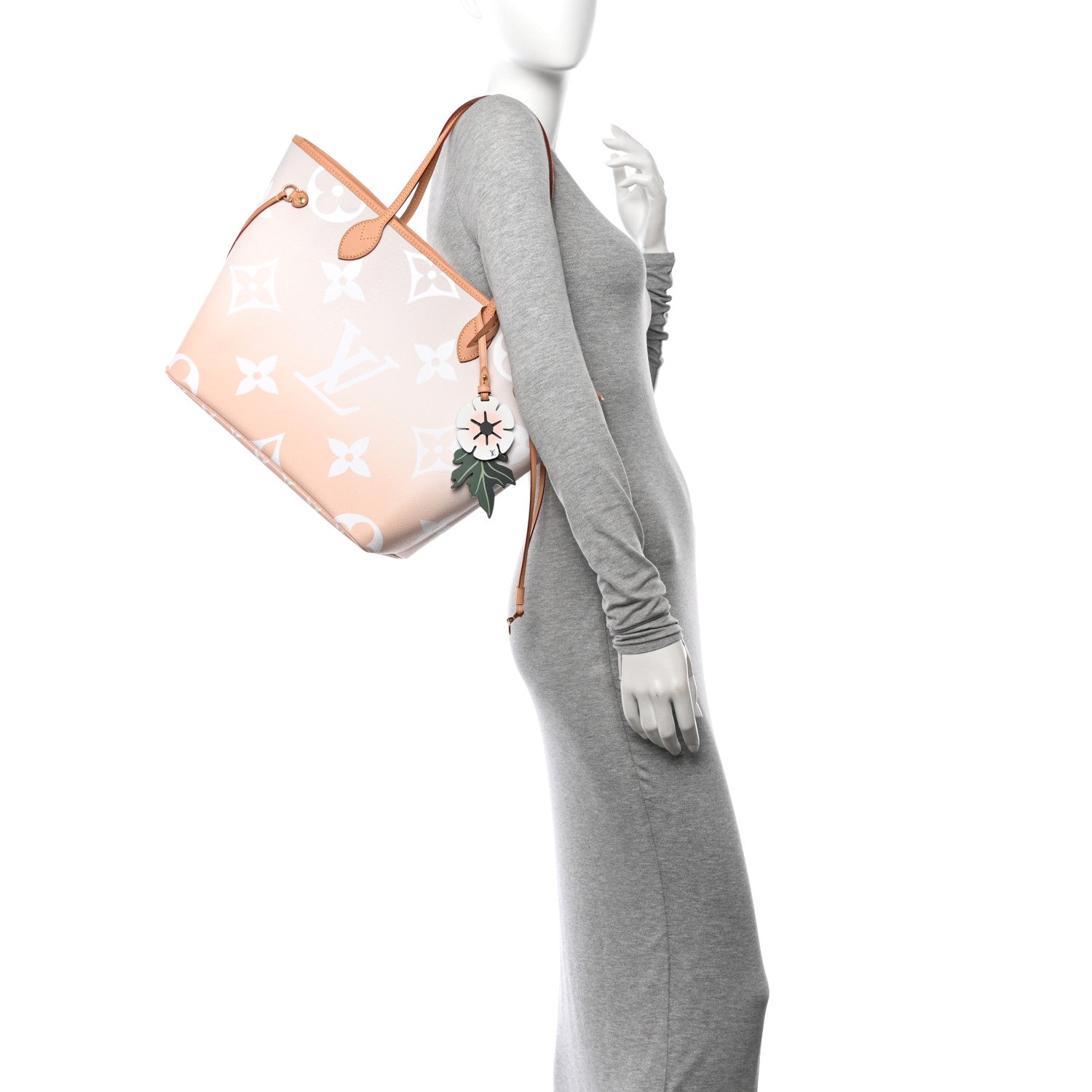 Monogram Giant By The Pool Neverfull MM Brume