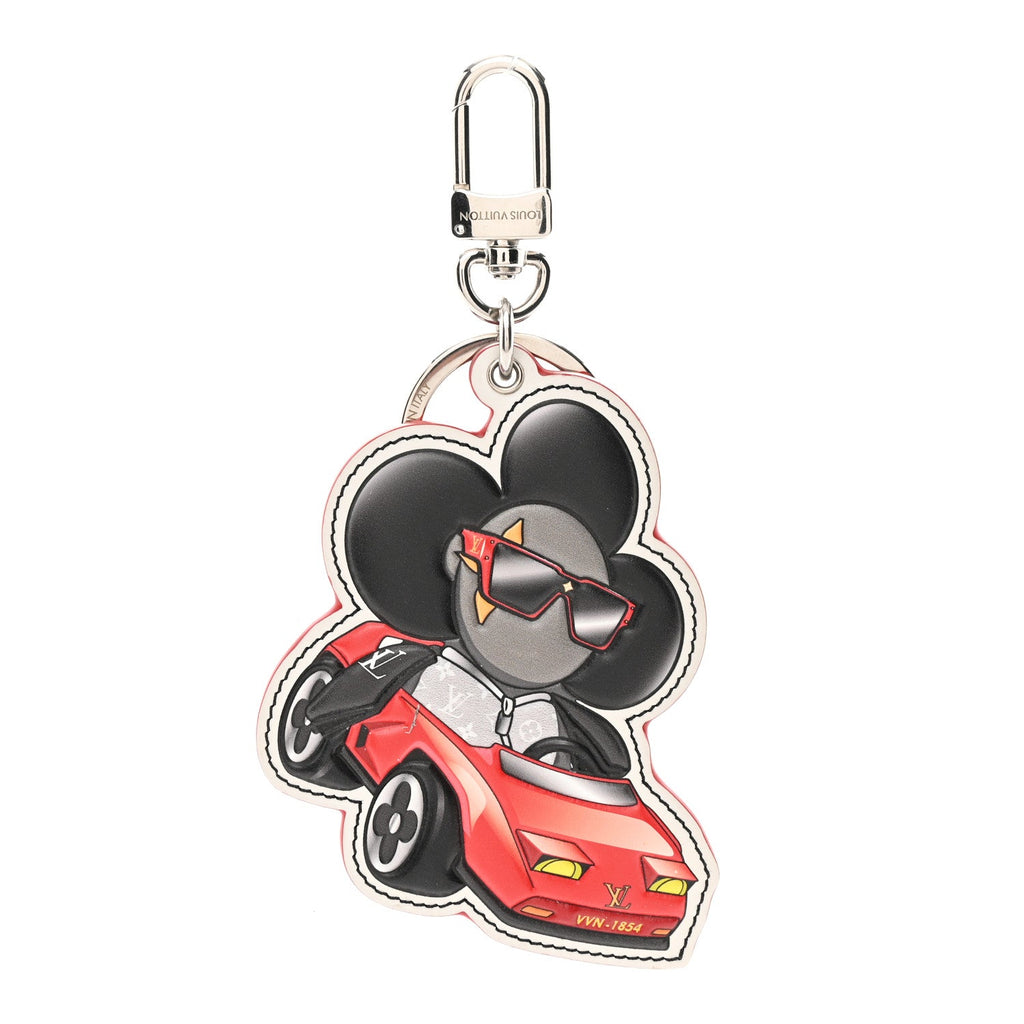 Monogram Eclipse Sporty Car Vivienne Bag Charm Key Holder Multicolor