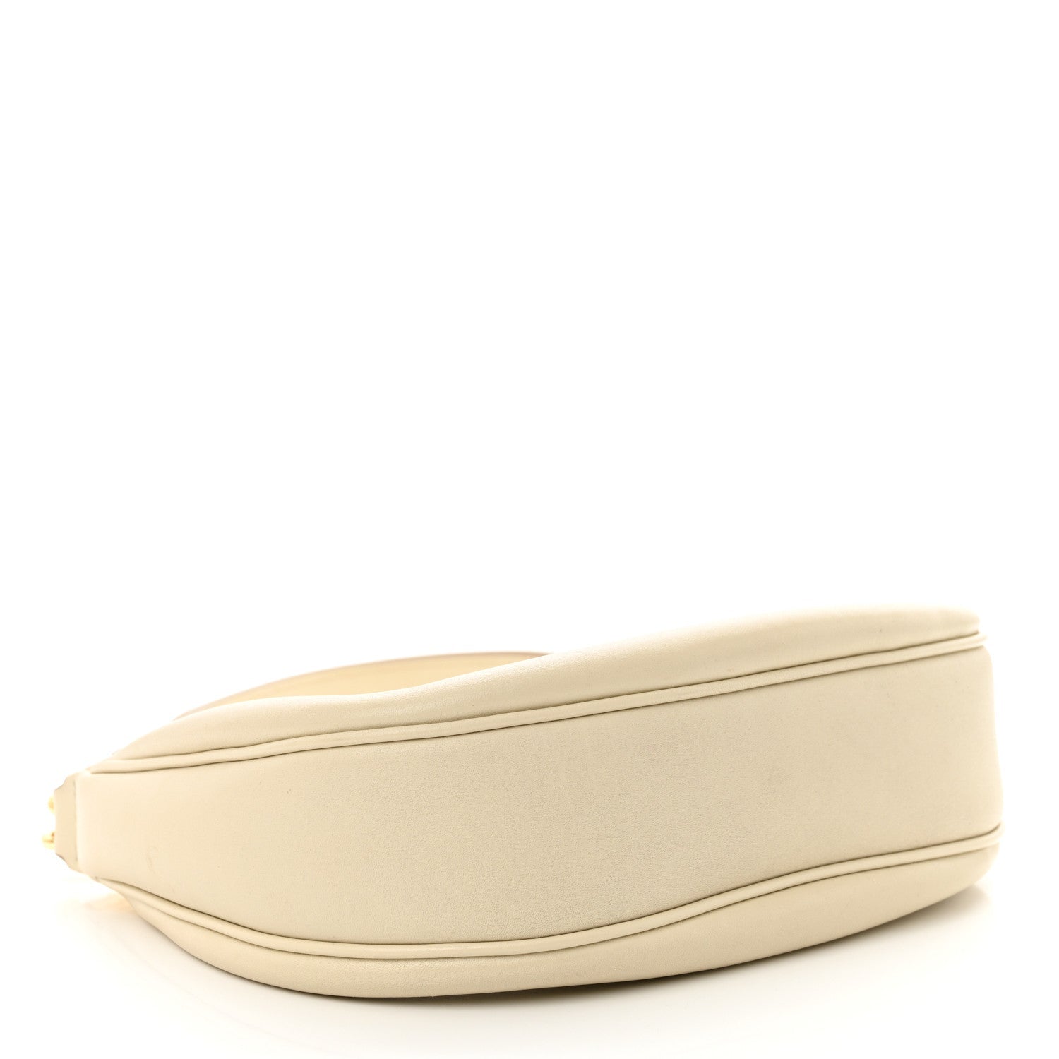 Calfskin The Curve Bag Cloud White
