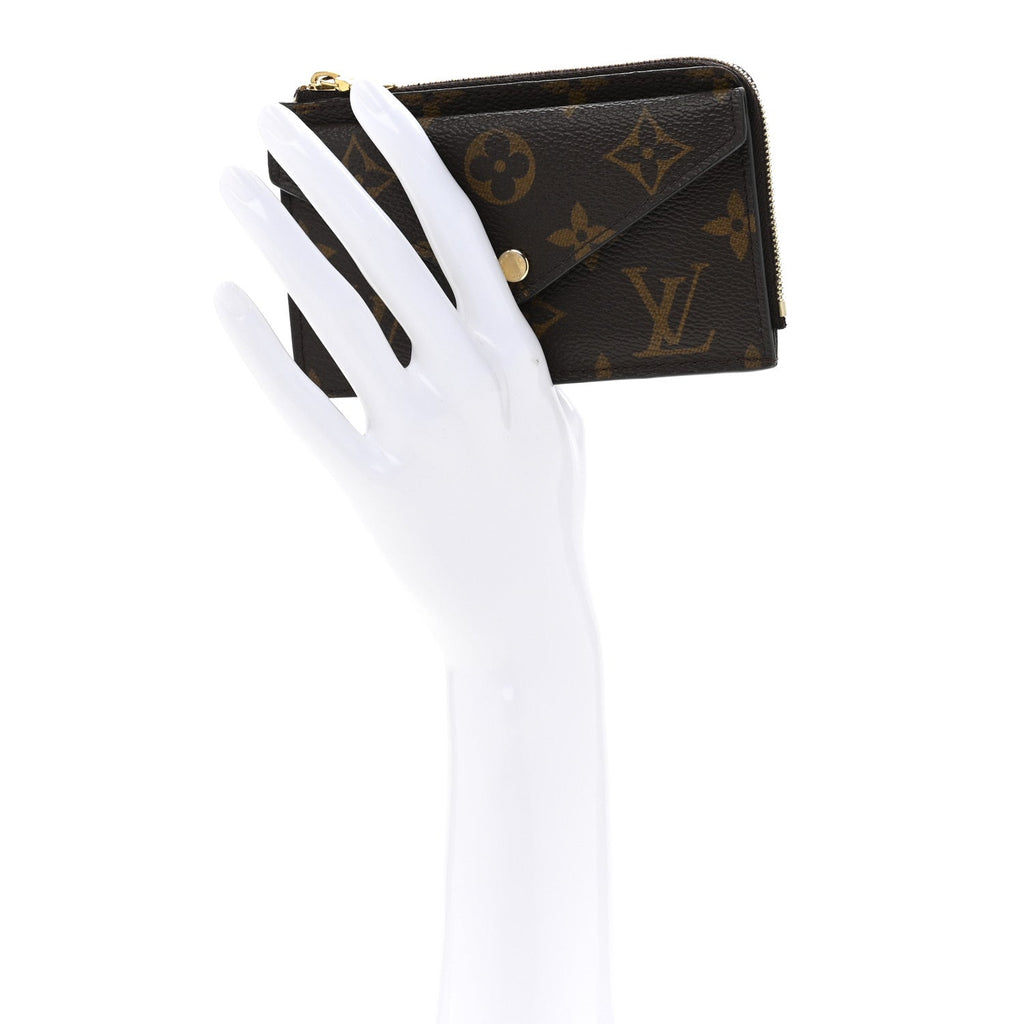 Monogram Recto Verso  Holder Black