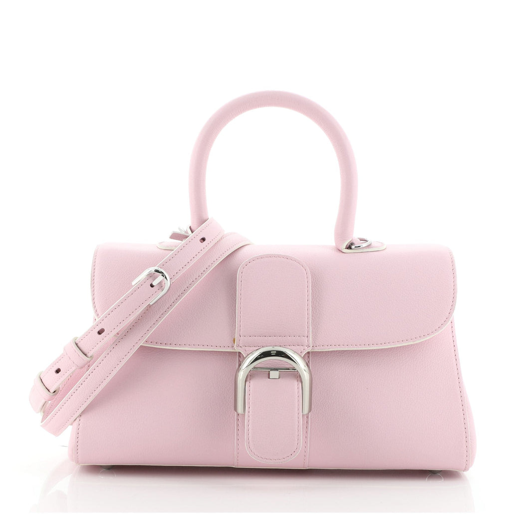 East West Brillant Top Handle Bag Leather Mini