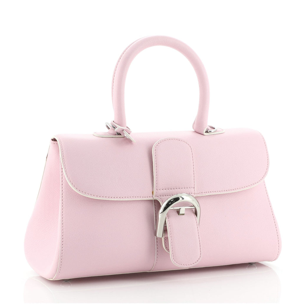 East West Brillant Top Handle Bag Leather Mini