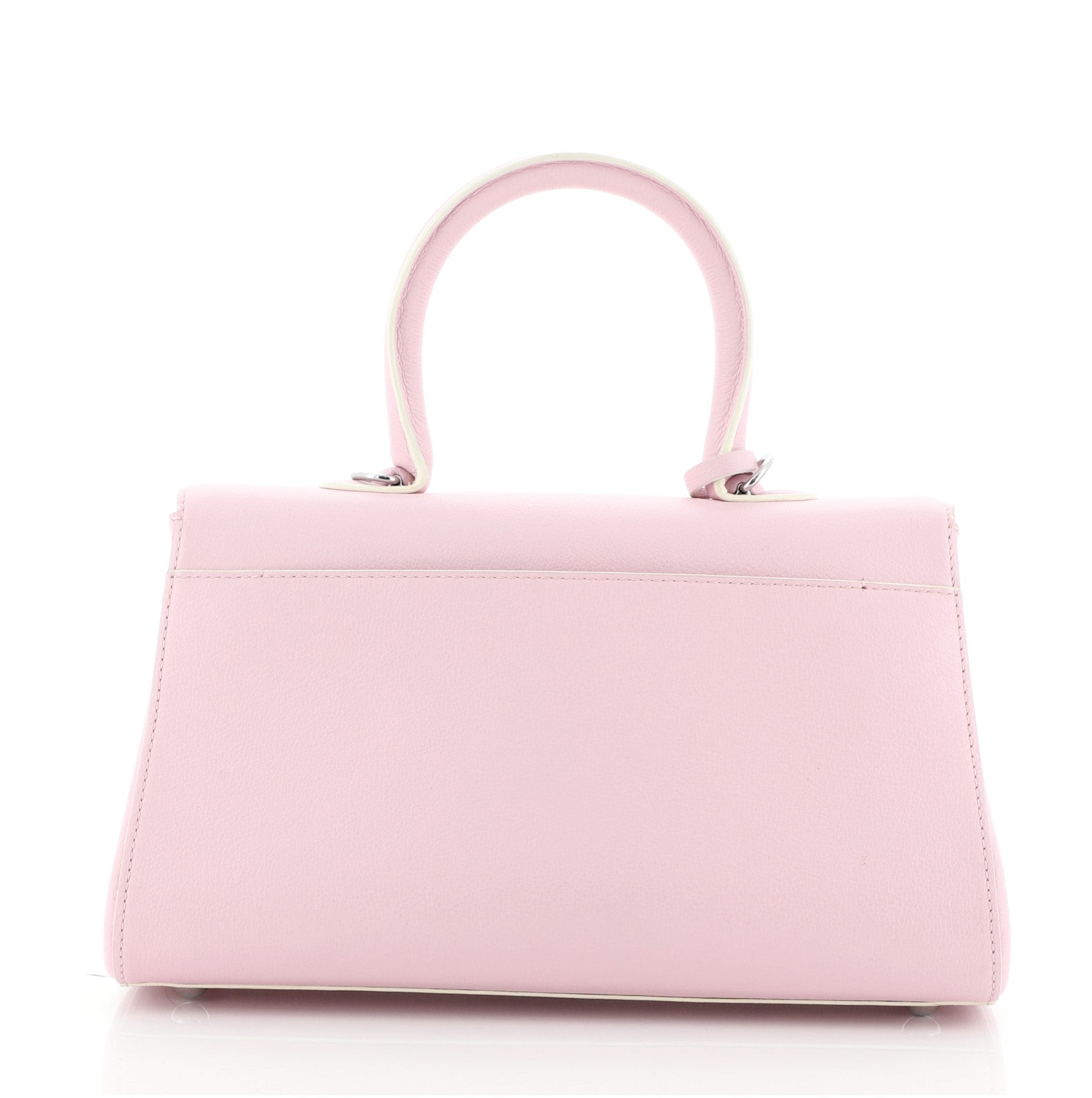 East West Brillant Top Handle Bag Leather Mini