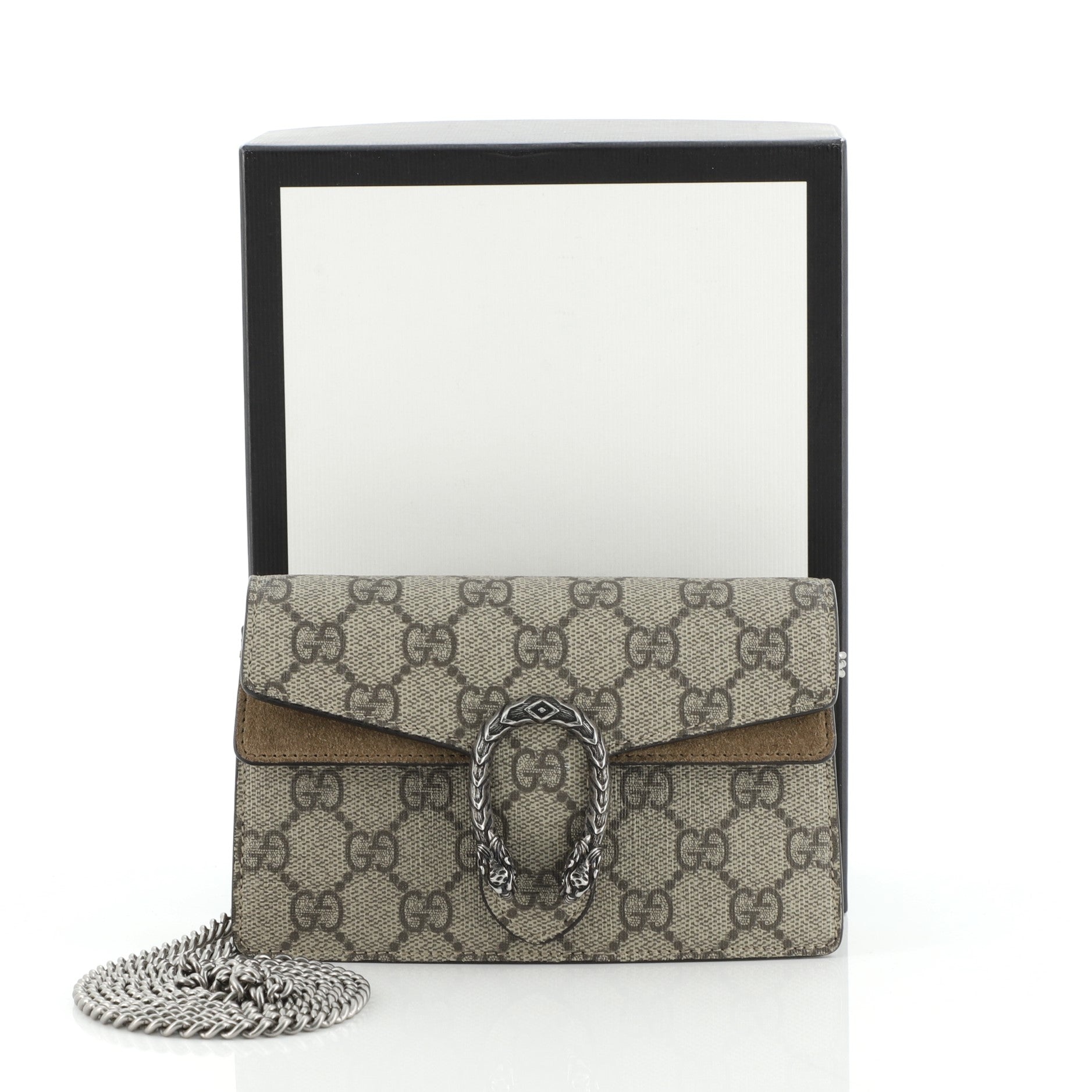 Dionysus Bag GG Coated Canvas Super Mini