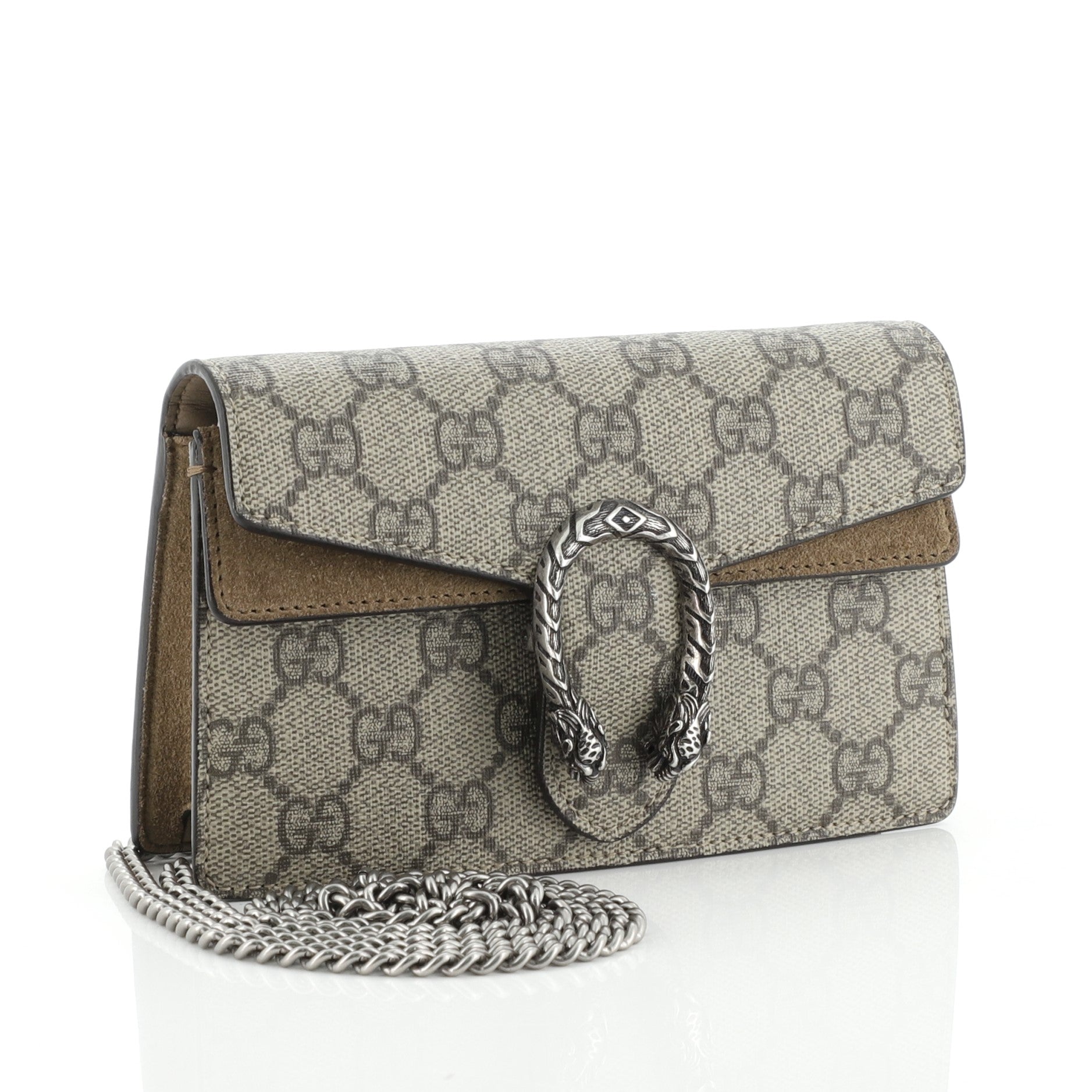 Dionysus Bag GG Coated Canvas Super Mini