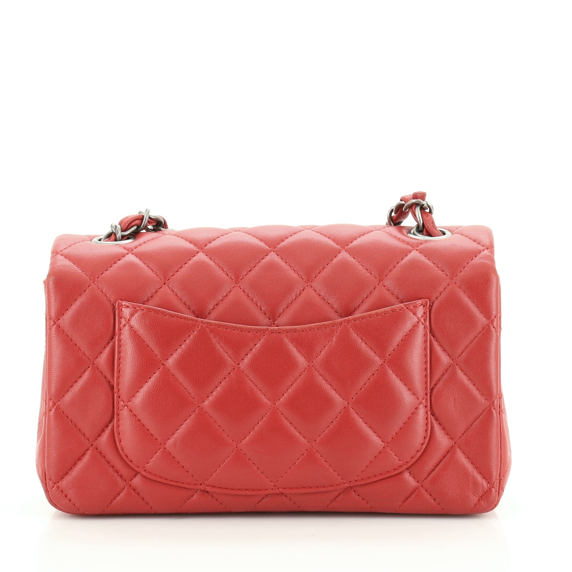 Classic Single Flap Bag Quilted Lambskin Mini