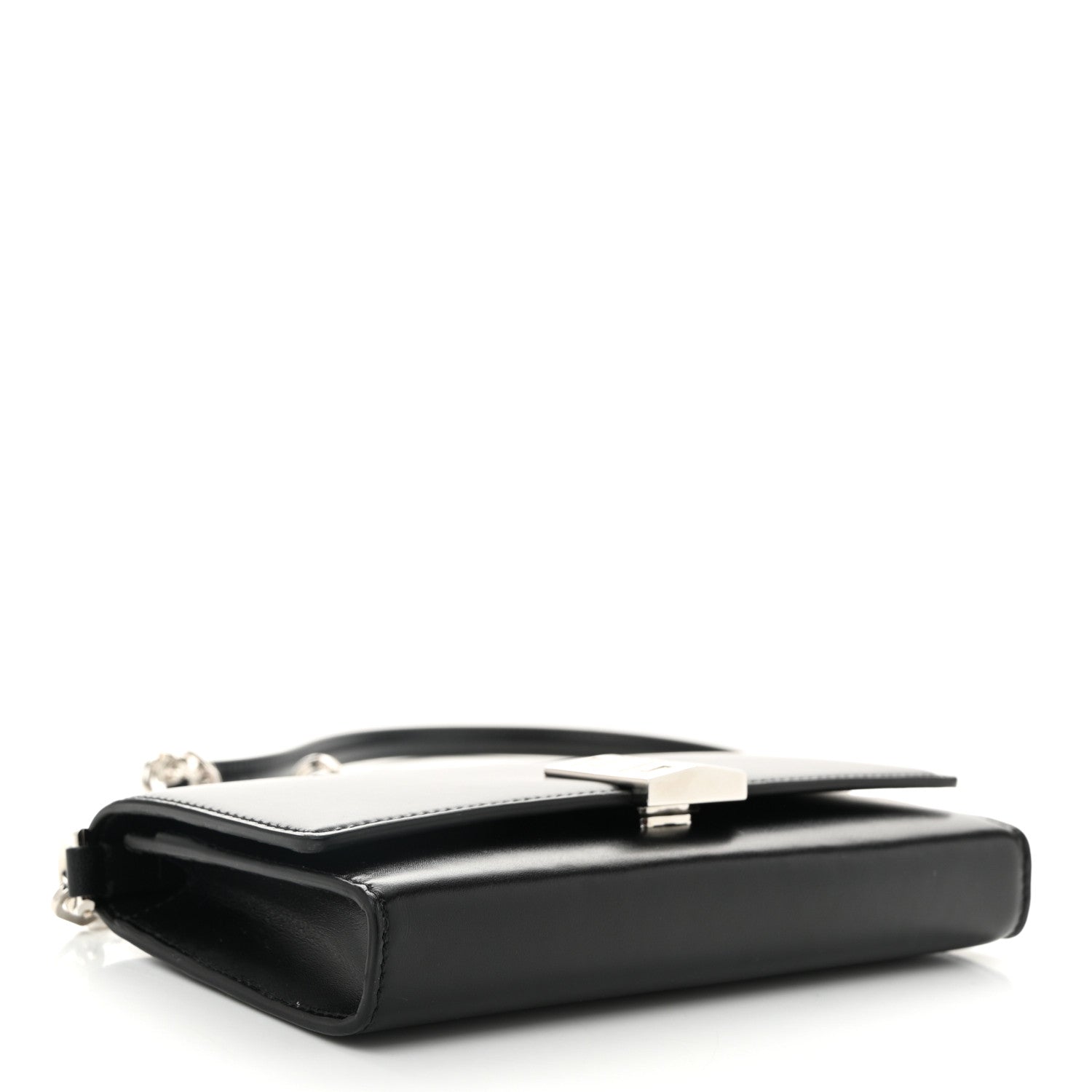 Box Calfskin 4G Wallet on Chain Black
