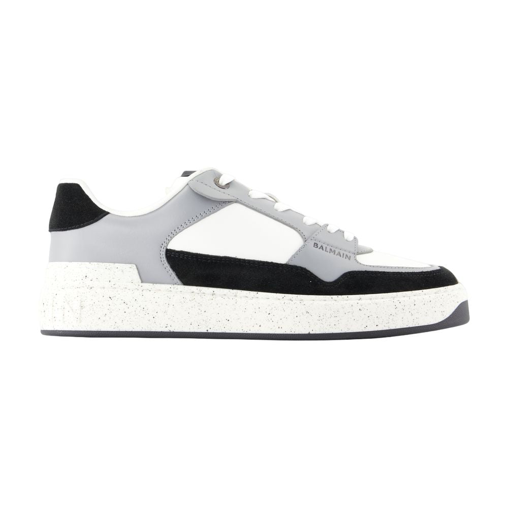 Women's B-Court Flip Sneakers - Balmain - Leather - Black